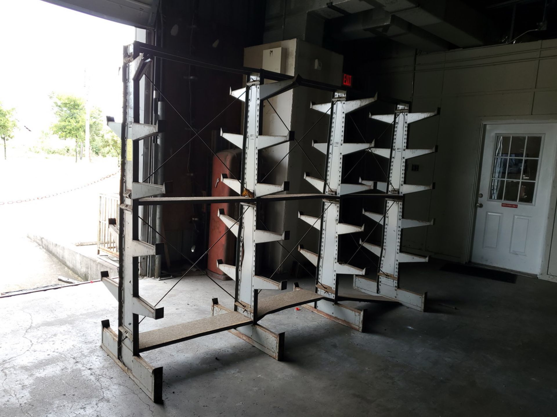 Double-Sided Cantilever Rack 110" x 33-1/2" x 79", 1' Deep (Matl. Excluded) - Image 2 of 3