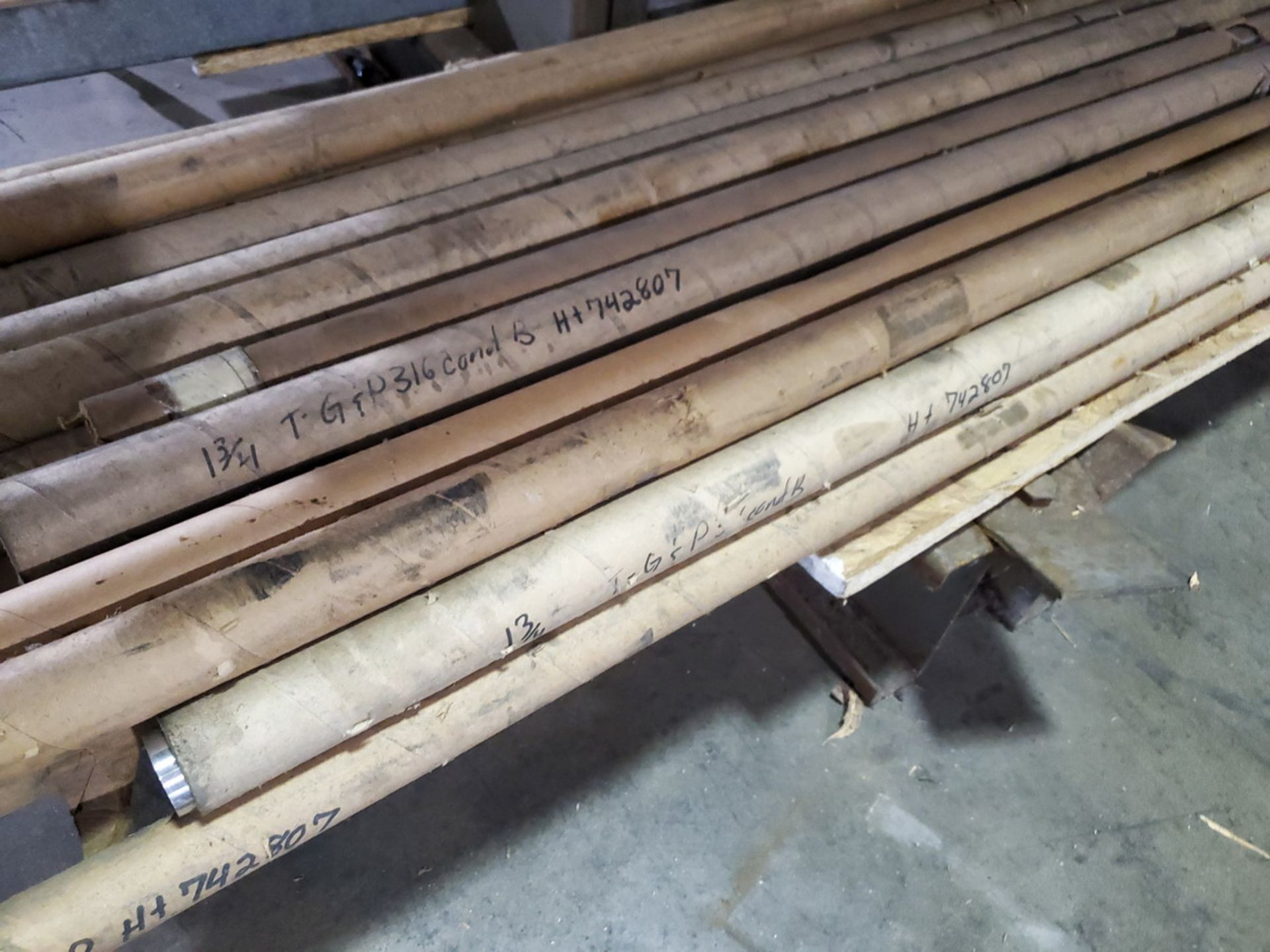 Raw Matl. (91 Pcs) Grade: GP 316, Size: Range O.D: 3/8" - 1-1/2"; Length: Up to 150" - Image 7 of 15