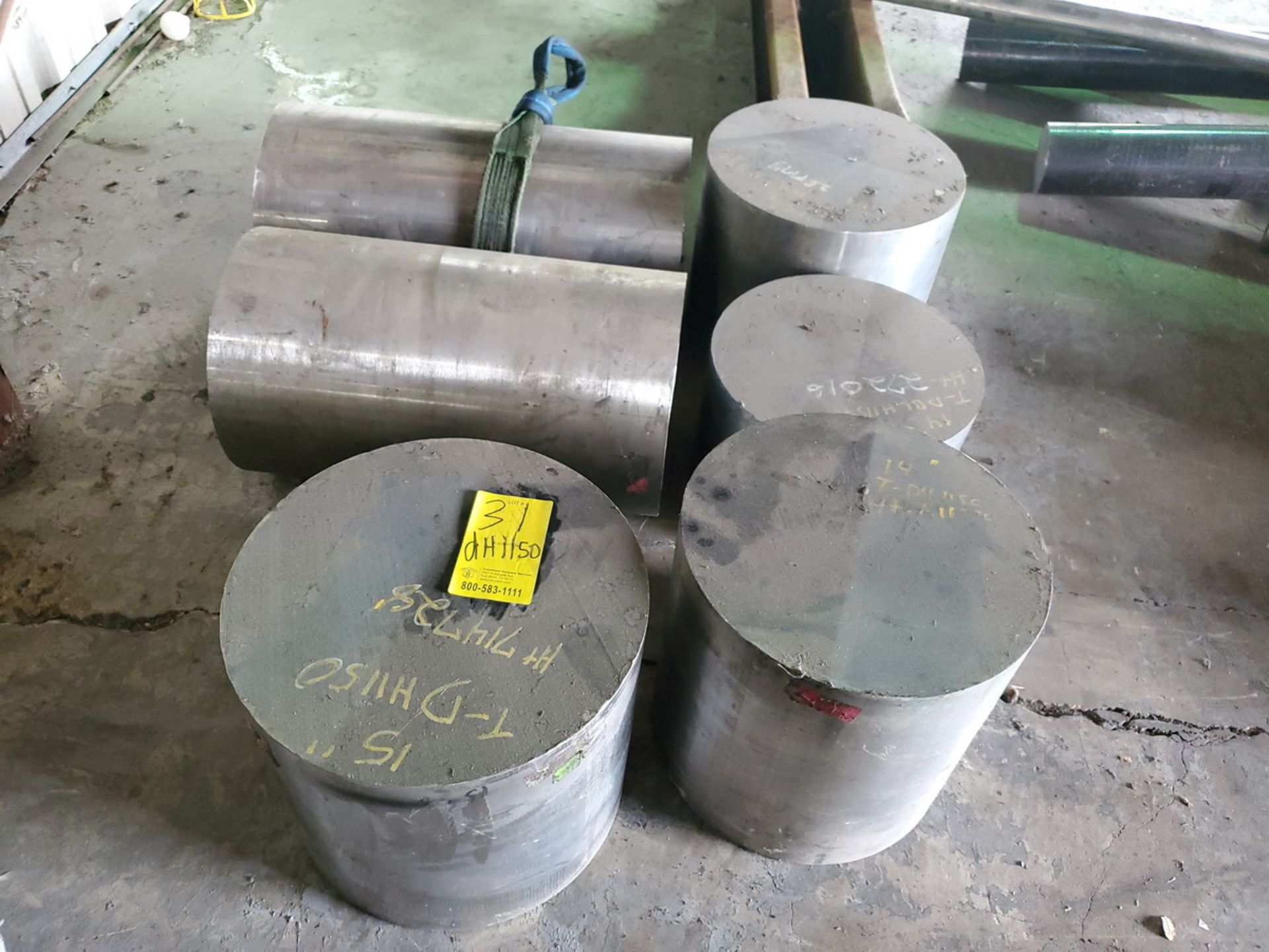 Raw Matl. (63 Pcs) Grade: D1150, Size Range O.D: 1/2" - 15-1/2", Length: Up To 144" - Image 11 of 16