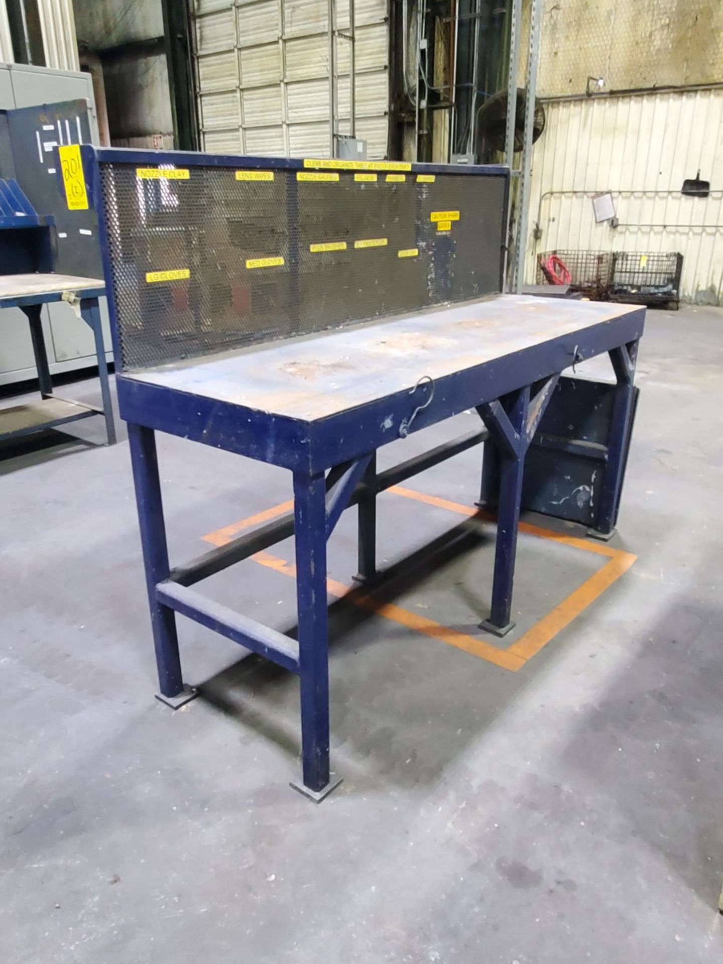 (2) Workbenches (1) 72" x 30" x 55-1/2"H; (1) 60" x 30" x 35"H - Image 4 of 5