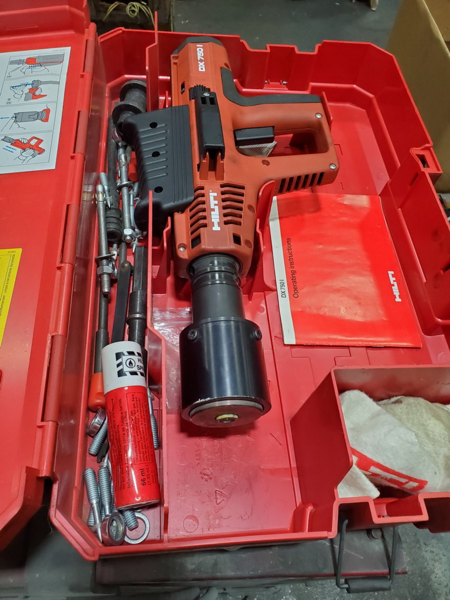 Hilti DX 750-I Powder Actuated Nail Gun - Image 3 of 3