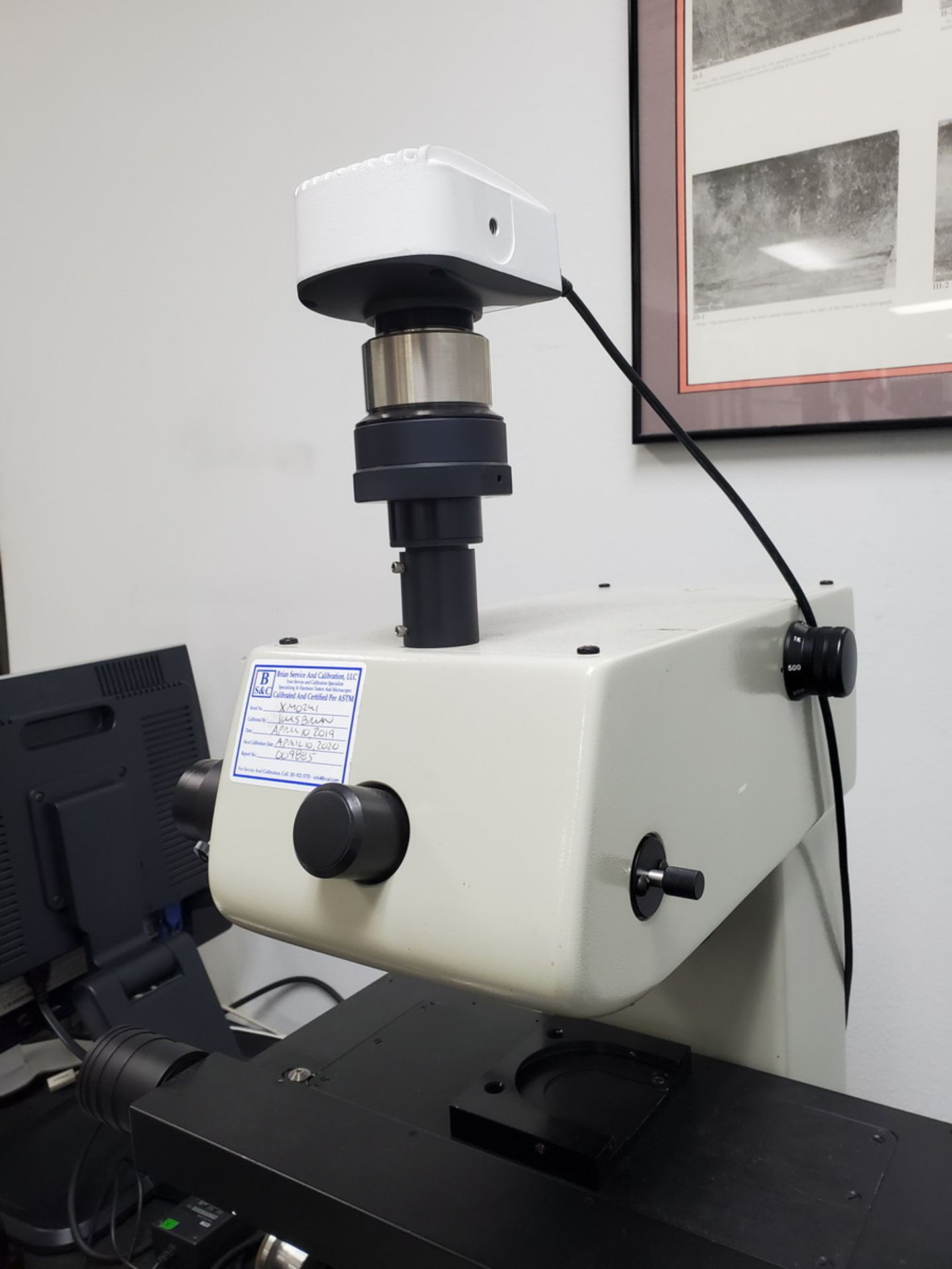 Leco LM247AT Hardness Tester W/ Disc - Image 6 of 8