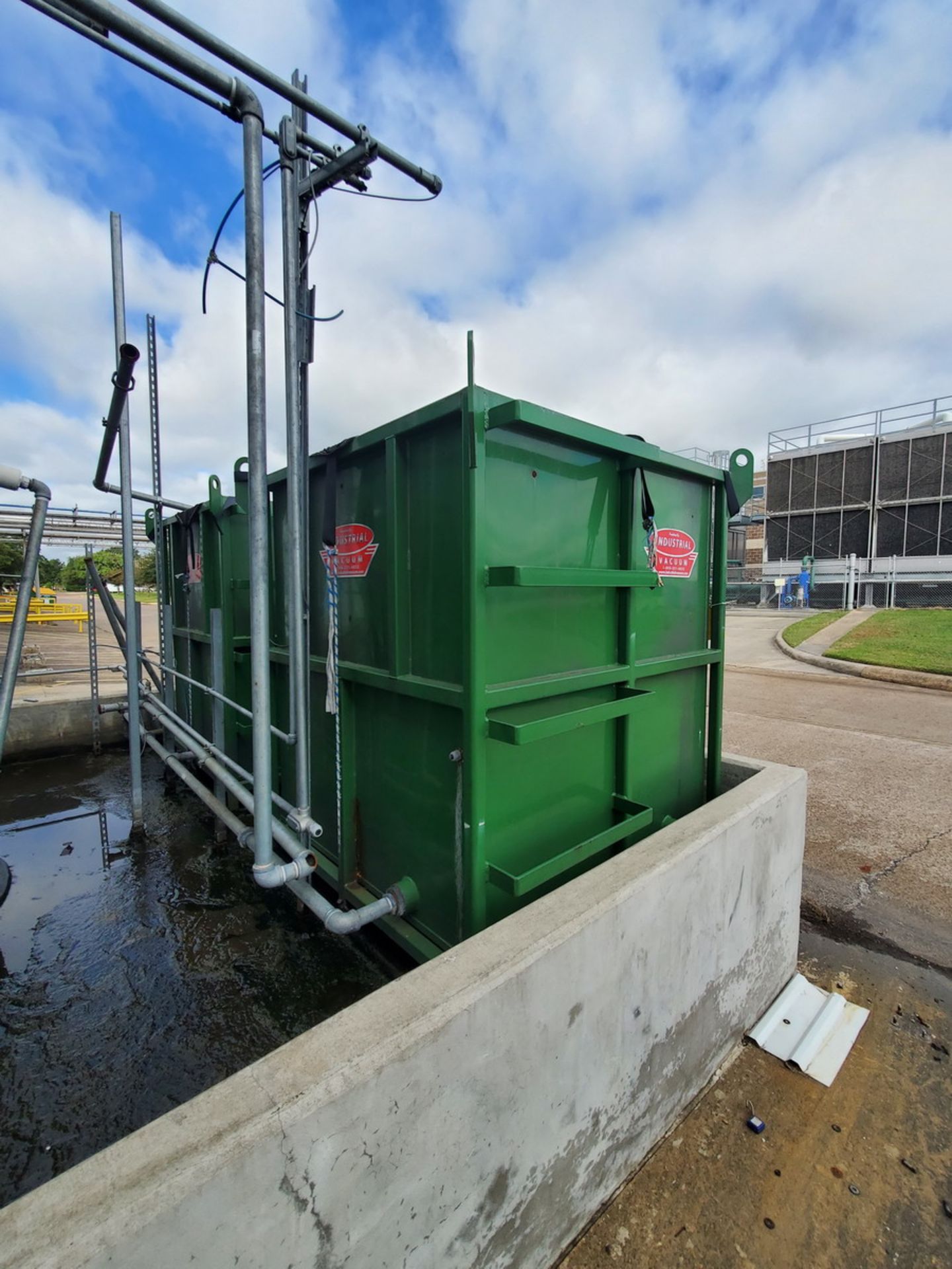 Industrial Vacuum Tank 60" x 60" x 72"H - Image 3 of 4