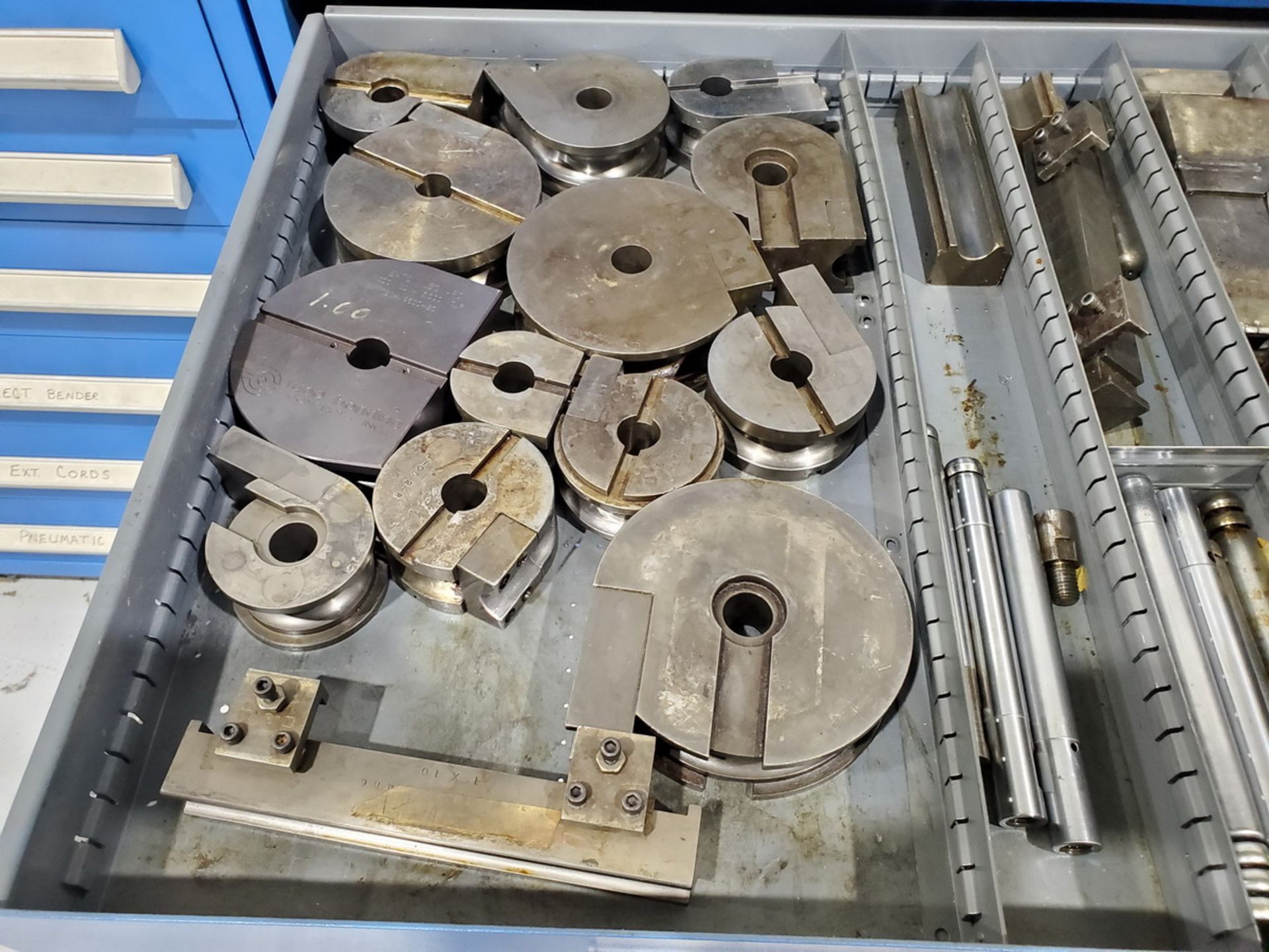 Vidmar Cabinet W/ Tube & Bar Bender Tooling To Include But Not Limited To: Assorted Dies & - Image 15 of 31