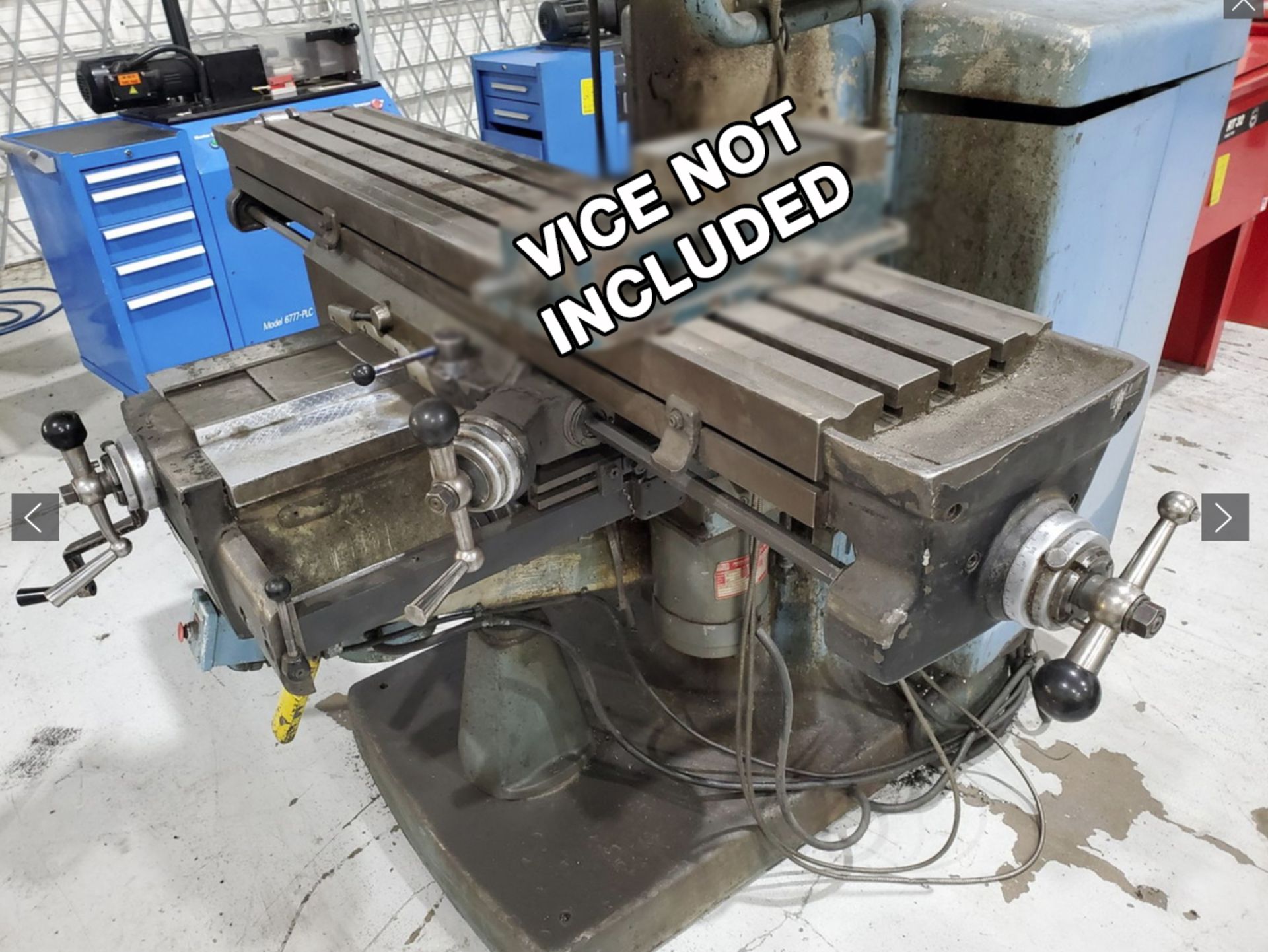 Bridgeport Vertical Milling Machine 4-Axis, 460v, 3PH, 60HZ, 15A, VICE NOT INCLUDED - Image 5 of 18