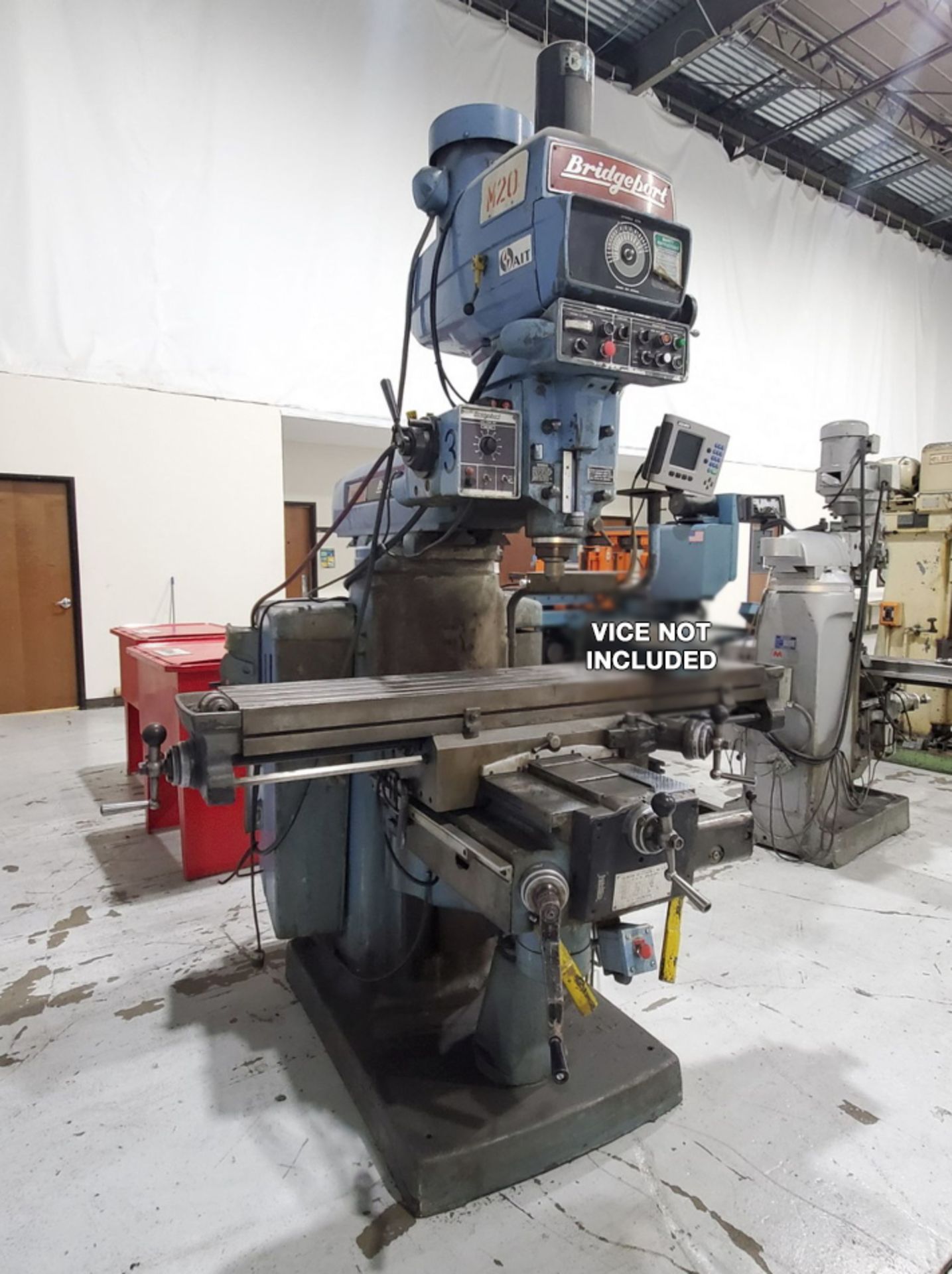 Bridgeport Vertical Milling Machine 4-Axis, 460v, 3PH, 60HZ, 15A, VICE NOT INCLUDED - Image 2 of 18