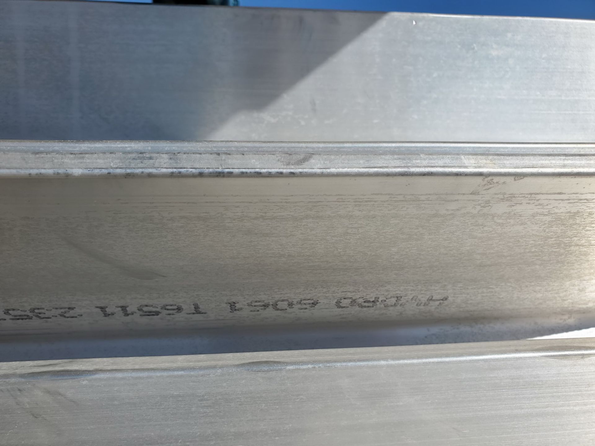 Aluminium T Extrusions Grade: 6061-T6, Avg. Approx: 127 PCS, Length: 12' - Image 3 of 9