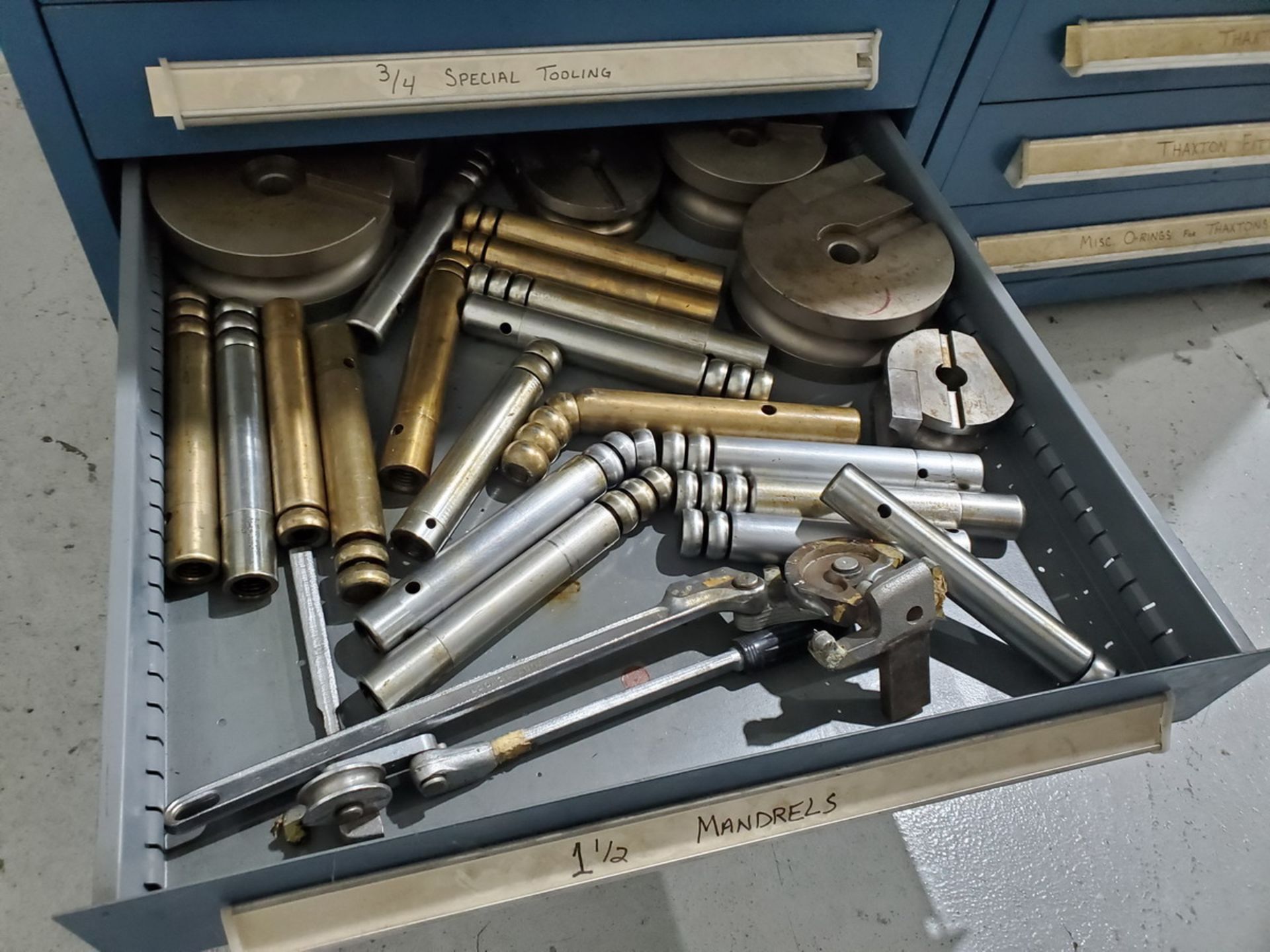 Vidmar Cabinet W/ Tube & Bar Bender Tooling To Include But Not Limited To: Assorted Dies & - Image 22 of 24