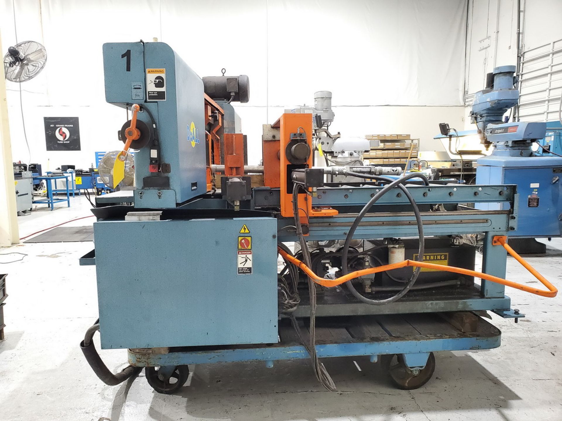 DoAll 500SNC 14" x 20" Horizontal Bandsaw (No Tag) W/ Automatic Feed, W/ Quick Panel Controller; - Image 4 of 21
