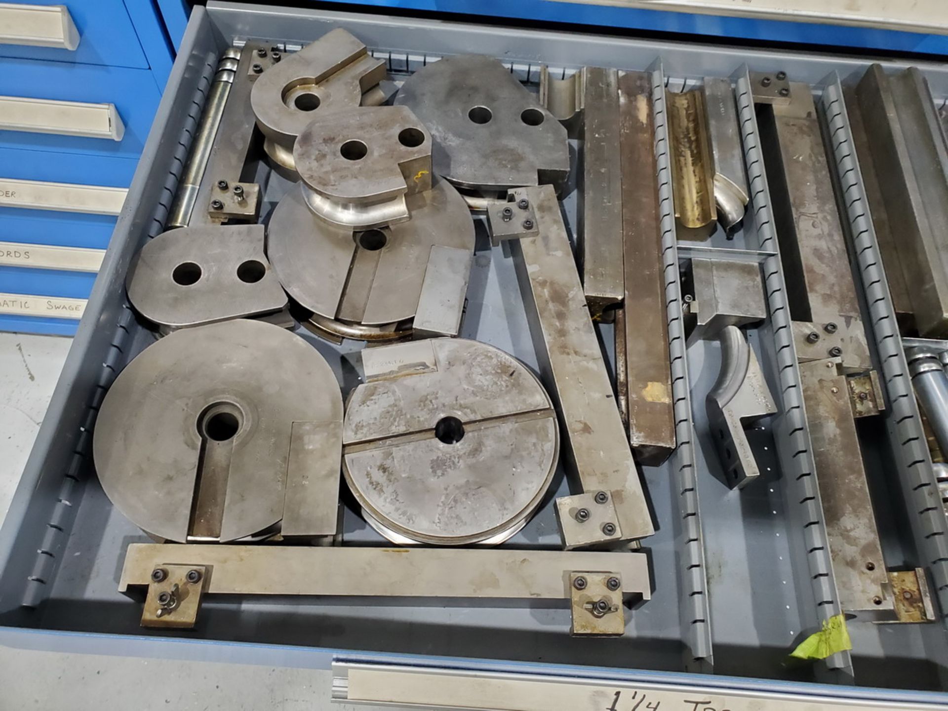 Vidmar Cabinet W/ Tube & Bar Bender Tooling To Include But Not Limited To: Assorted Dies & - Image 18 of 31