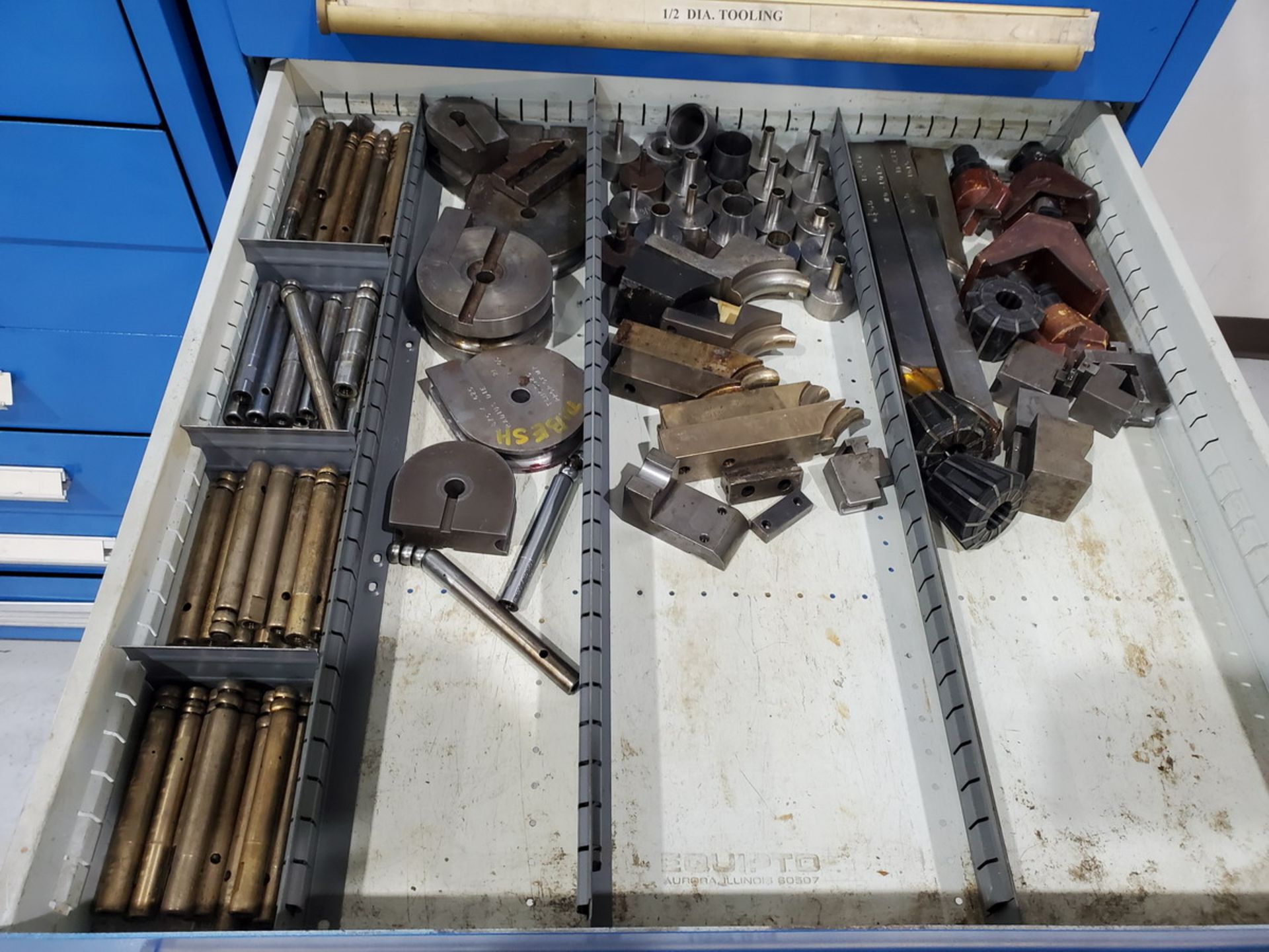 Vidmar Cabinet W/ Tube & Bar Bender Tooling To Include But Not Limited To: Assorted Dies & - Image 11 of 22