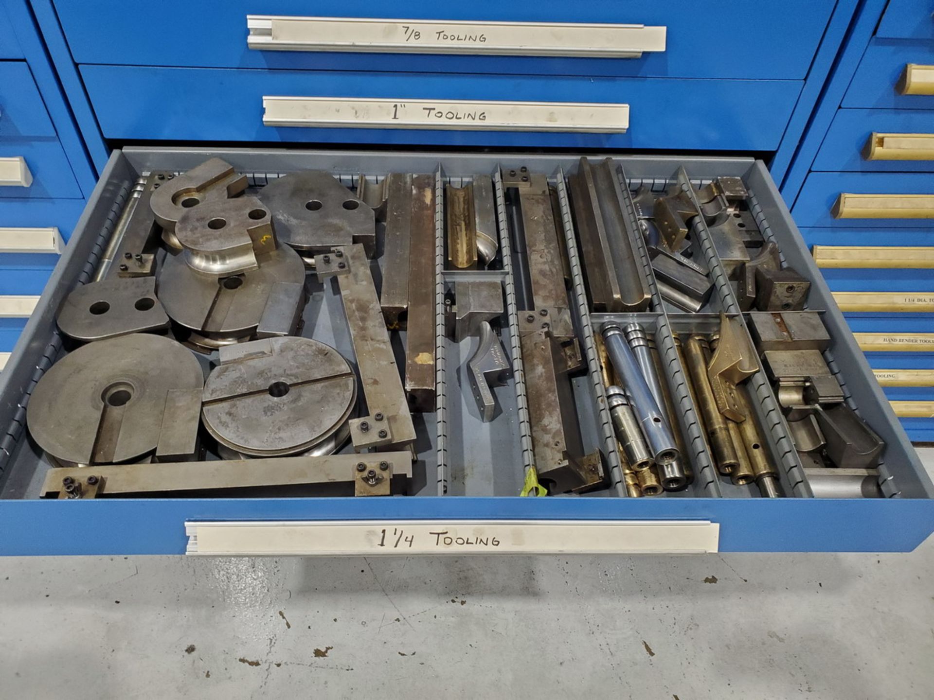 Vidmar Cabinet W/ Tube & Bar Bender Tooling To Include But Not Limited To: Assorted Dies & - Image 17 of 31