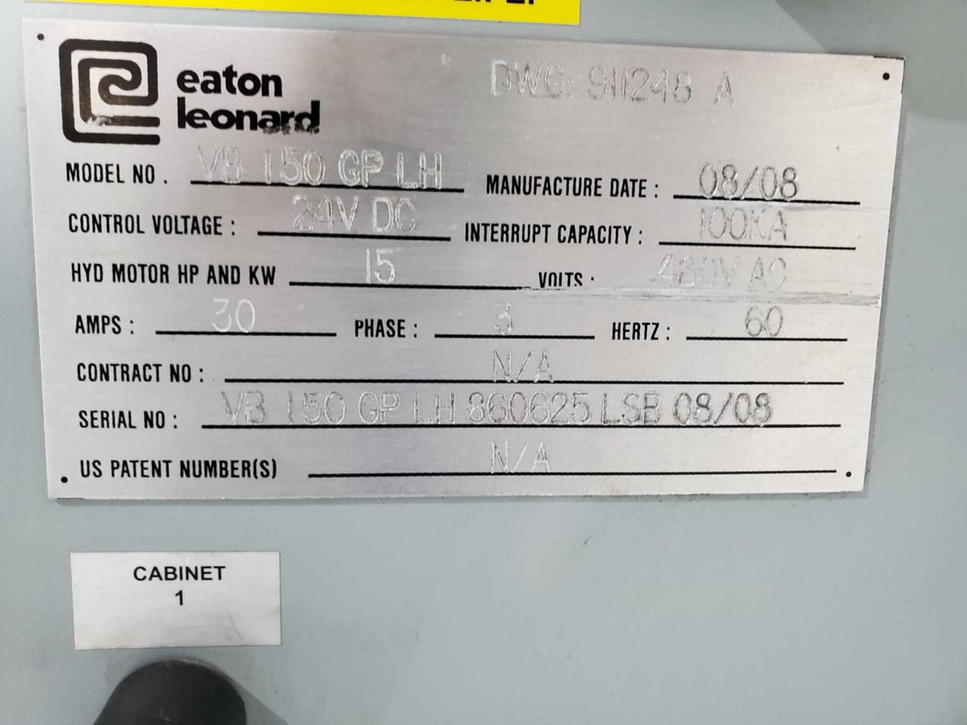 2008 Eaton Loenard VB 15 GP LH Tube Bender - Image 25 of 25