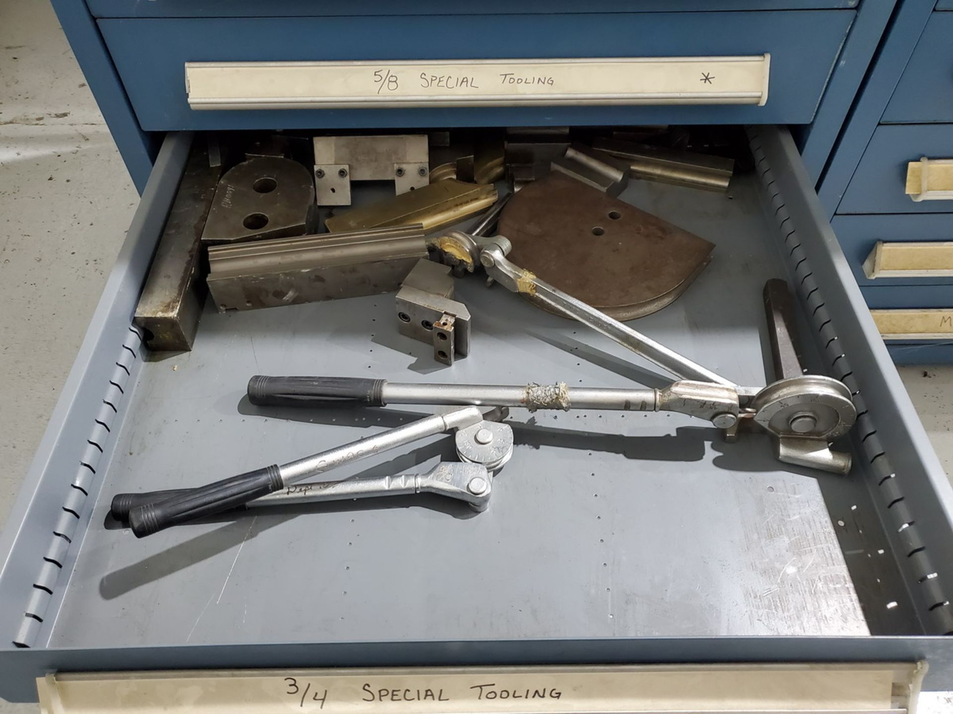 Vidmar Cabinet W/ Tube & Bar Bender Tooling To Include But Not Limited To: Assorted Dies & - Image 19 of 24