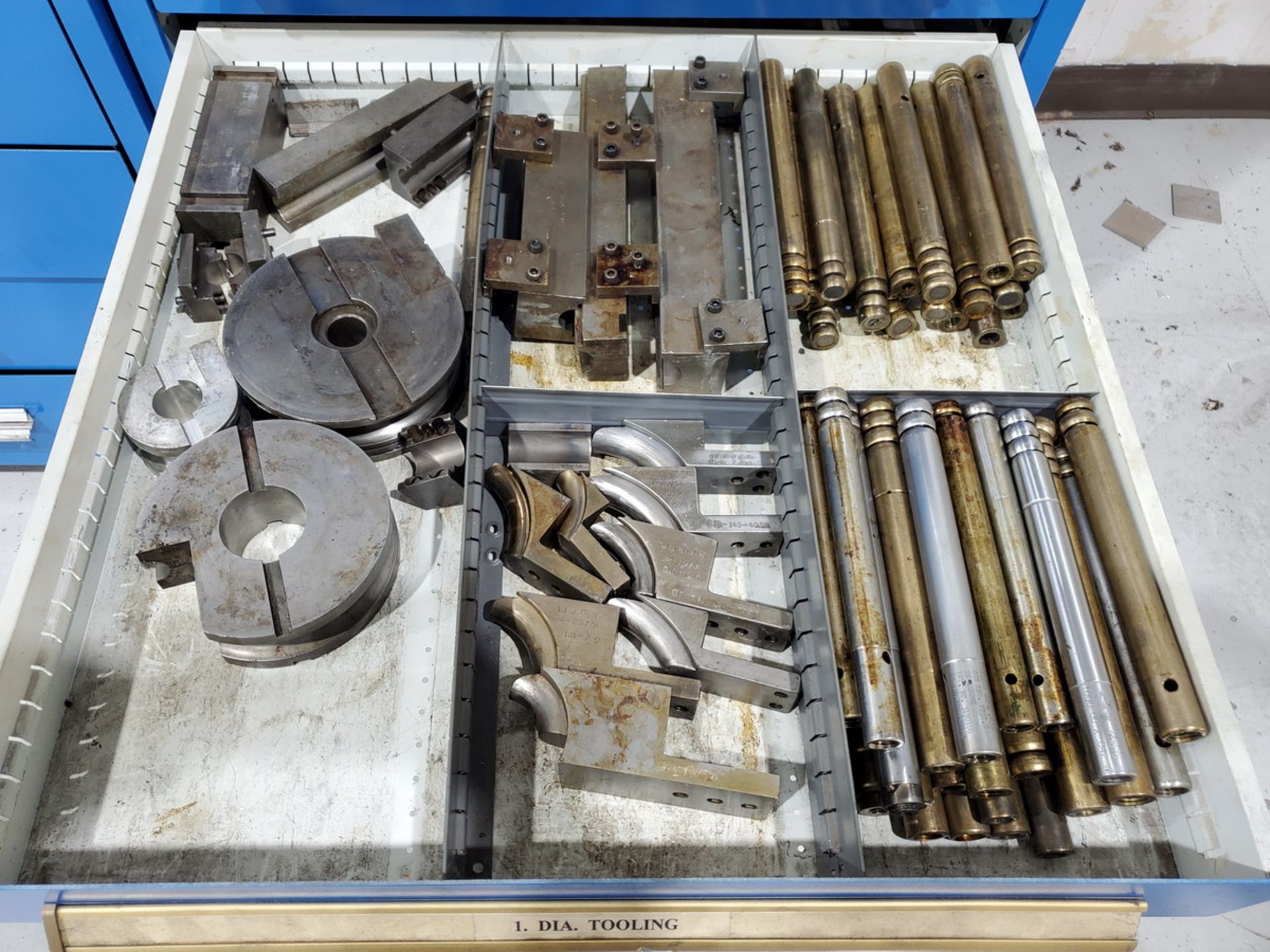 Vidmar Cabinet W/ Tube & Bar Bender Tooling To Include But Not Limited To: Assorted Dies & - Image 14 of 22