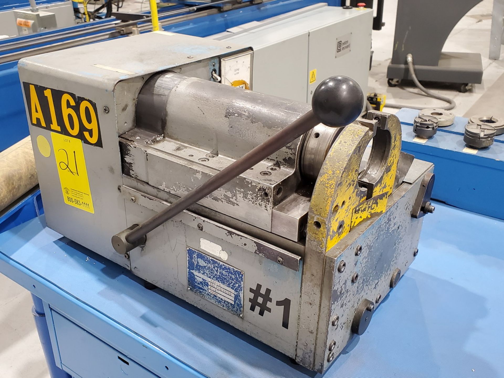 Clark & Lewis 2SD-3 End Finishing Machine Size: 0-2"; W/ Tooling - Image 3 of 12