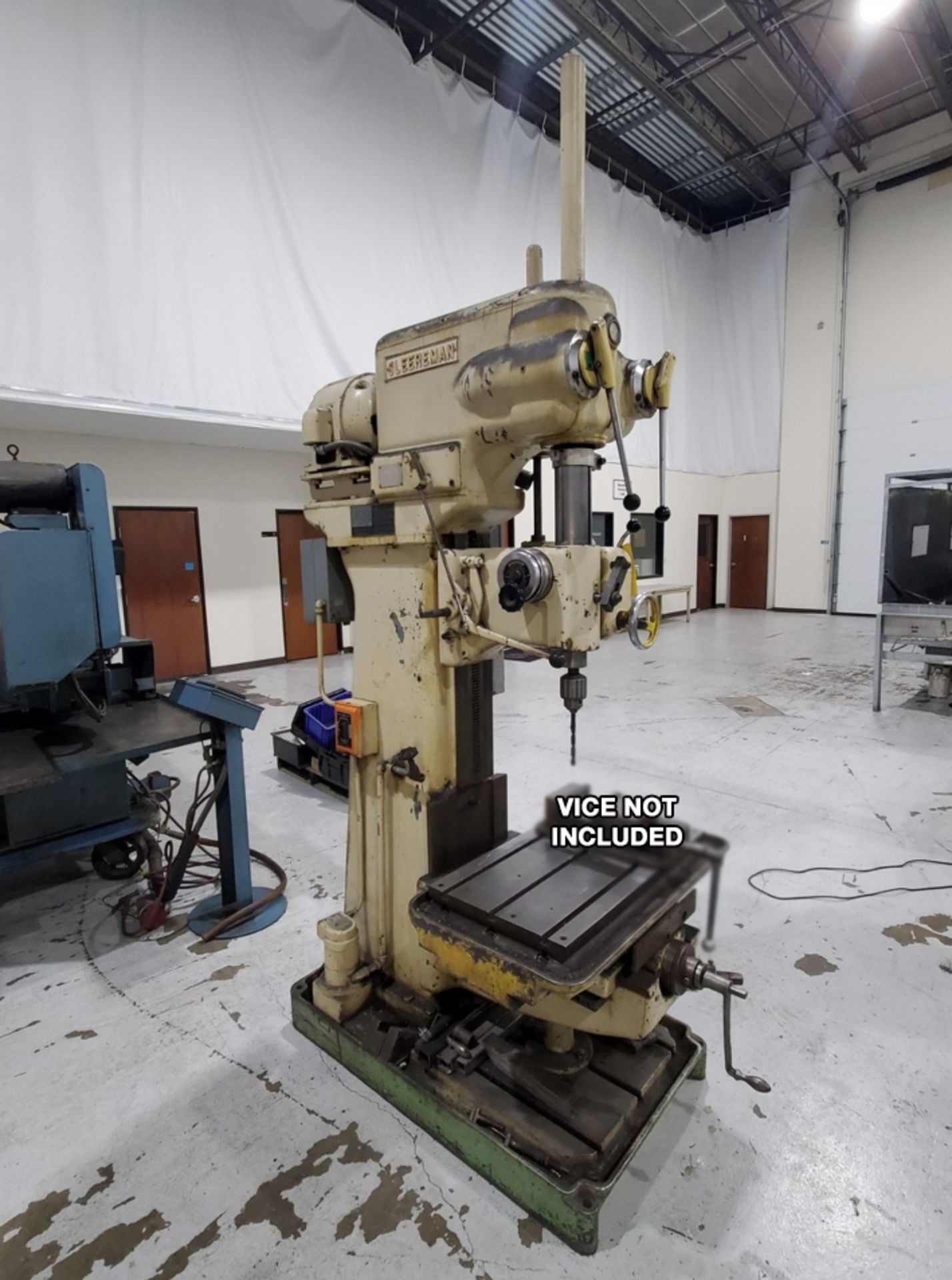 Cleerman 28" Drill Press (No Tag) 480V; 30" x 16-1/2" Slot Table; VICE NOT INCLUDED - Image 2 of 19