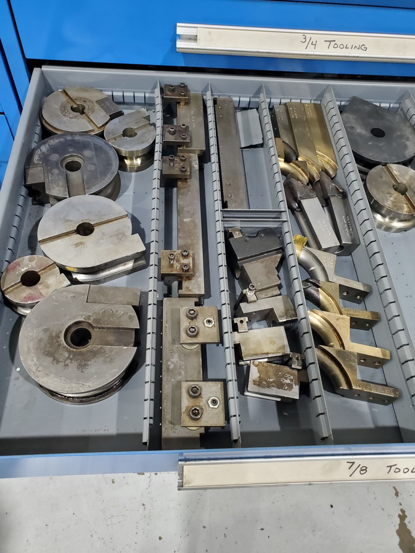 Vidmar Cabinet W/ Tube & Bar Bender Tooling To Include But Not Limited To: Assorted Dies & - Image 12 of 31