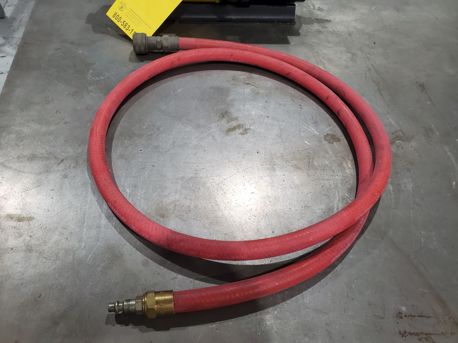 Hyd Pump & Air Hose 15,000psi - Image 6 of 6