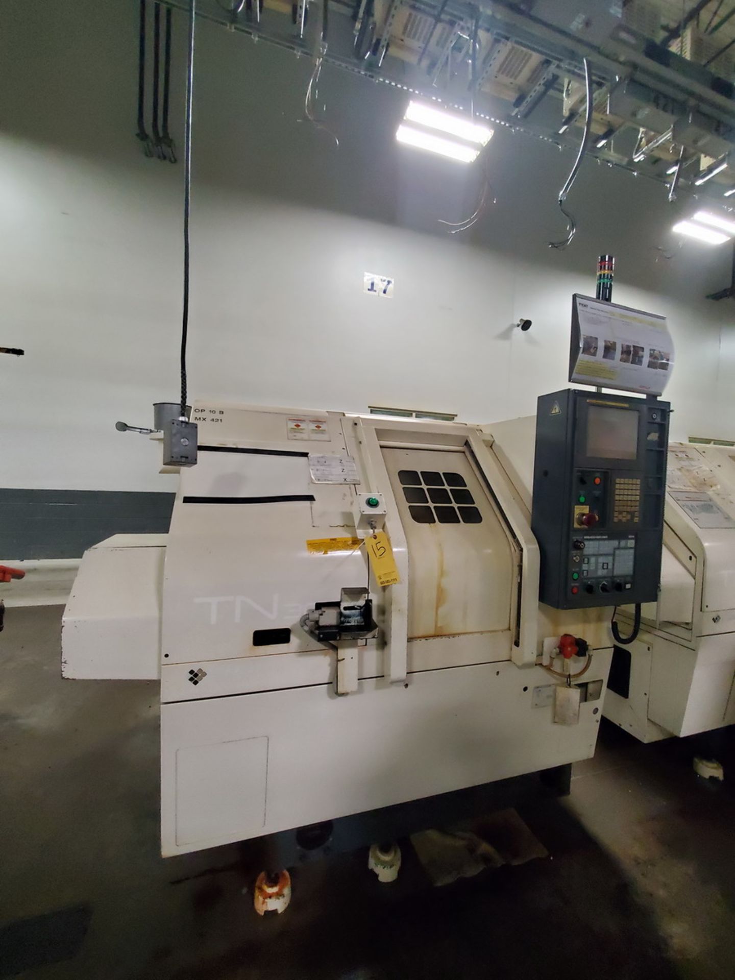 2012 Fuji TN-300 NC Lathe AC200V, 3PH, 60HZ; W/ Fanuc Series OI-TD Controller; W/ 10-Tool Turret - Image 2 of 14