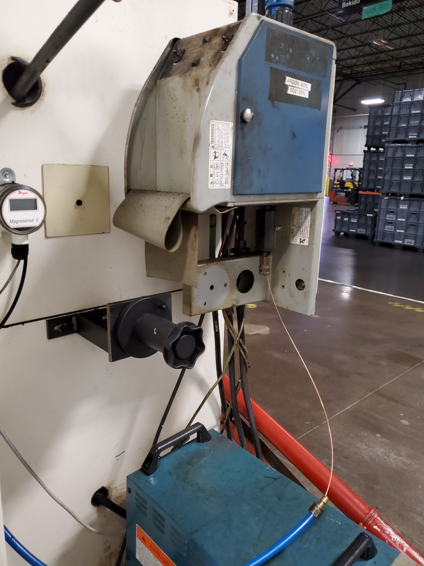 2007 Koyo WH658 Welder 460V, 3PH, 60HZ, 2.3KVAW/ DM350 Digital Inverter; W/ Micro Air Clean Air - Image 18 of 18