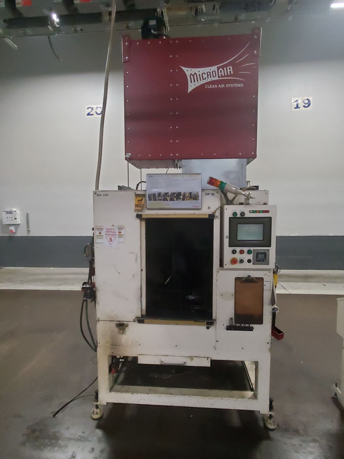 2007 Koyo WH658 Welder 460V, 3PH, 60HZ, 2.3KVAW/ DM350 Digital Inverter; W/ Micro Air Clean Air - Image 5 of 18