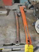 (2) Pipe Wrenches 48" & 36"