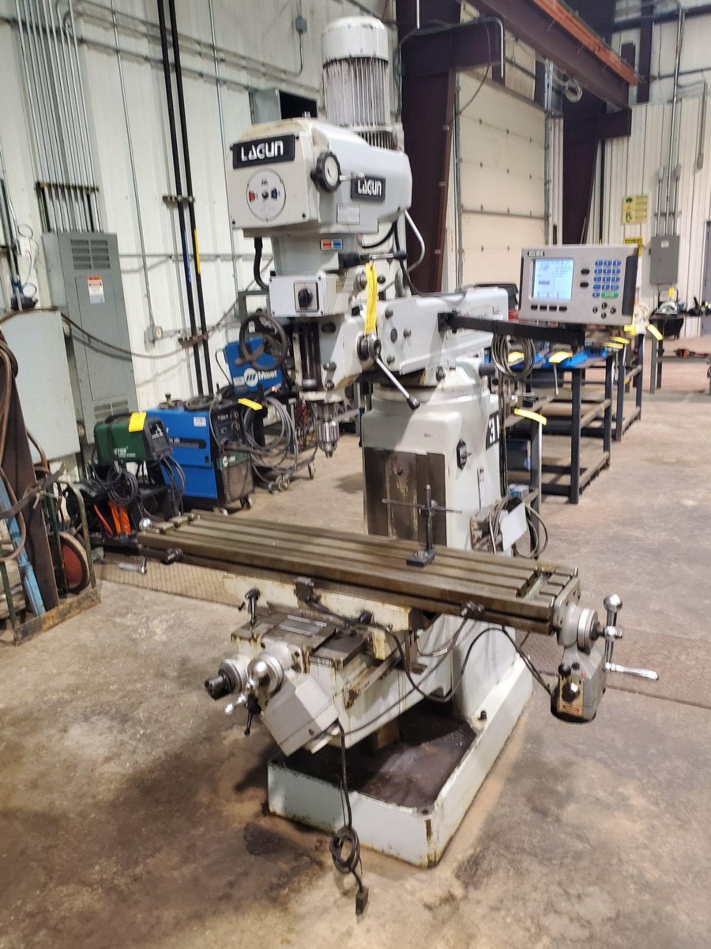 Lagun FTV 2 Turret Milling Machine W/ Acu-Rite Controller; 50" x 10" Slotted Table - Image 2 of 14