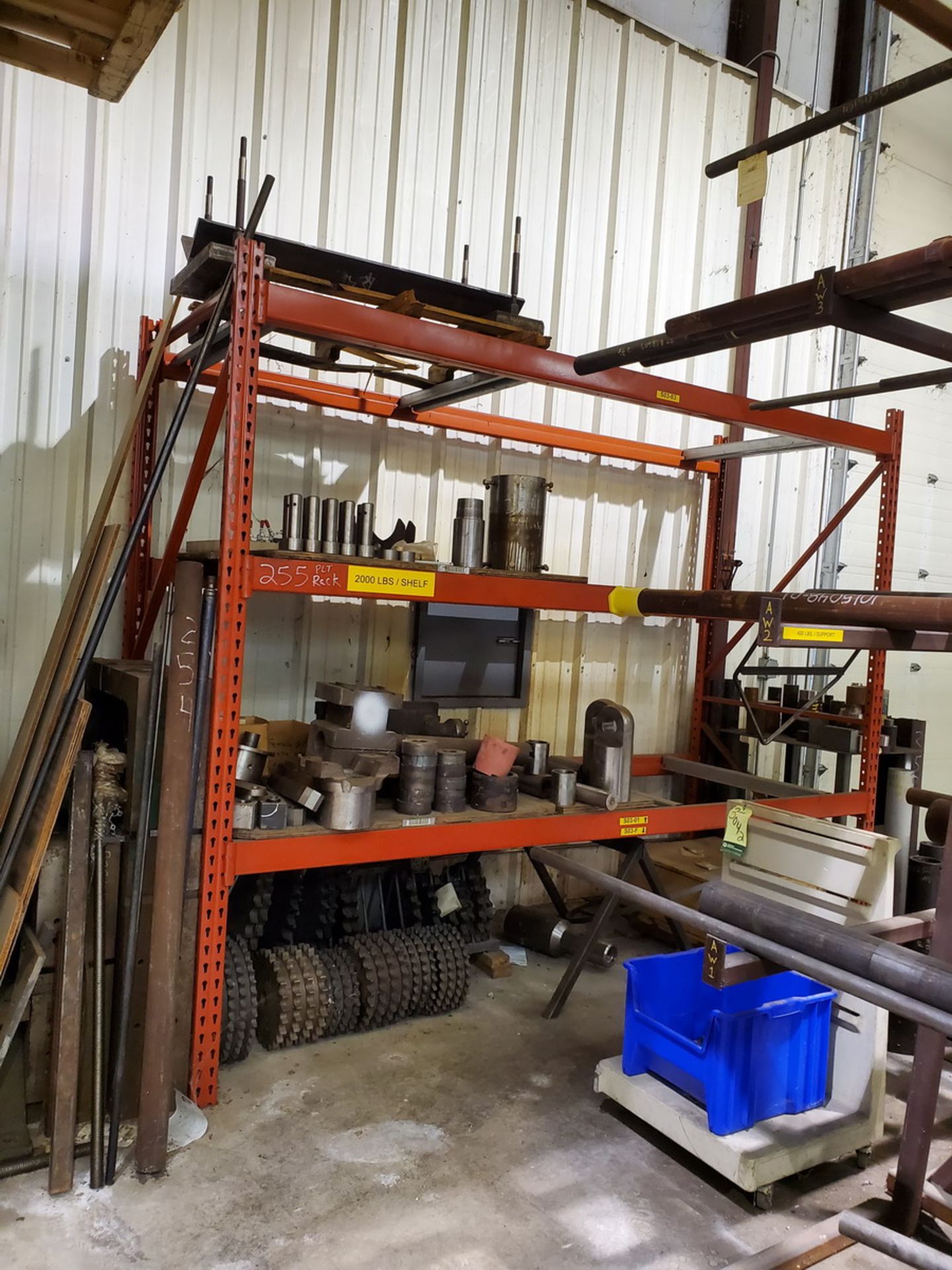 Pallet Rack (2) 8' Uprights, (6) Crossbeams, 9'6" (Matl. Excluded) - Image 3 of 3