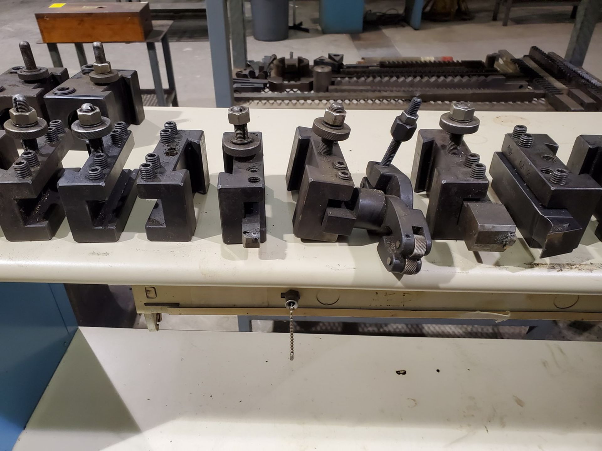 Lathe Tooling To Include But Not Limited To: Bearing Chucks, Jaws, Hold Down Tooling, Boring Bars, - Image 7 of 11