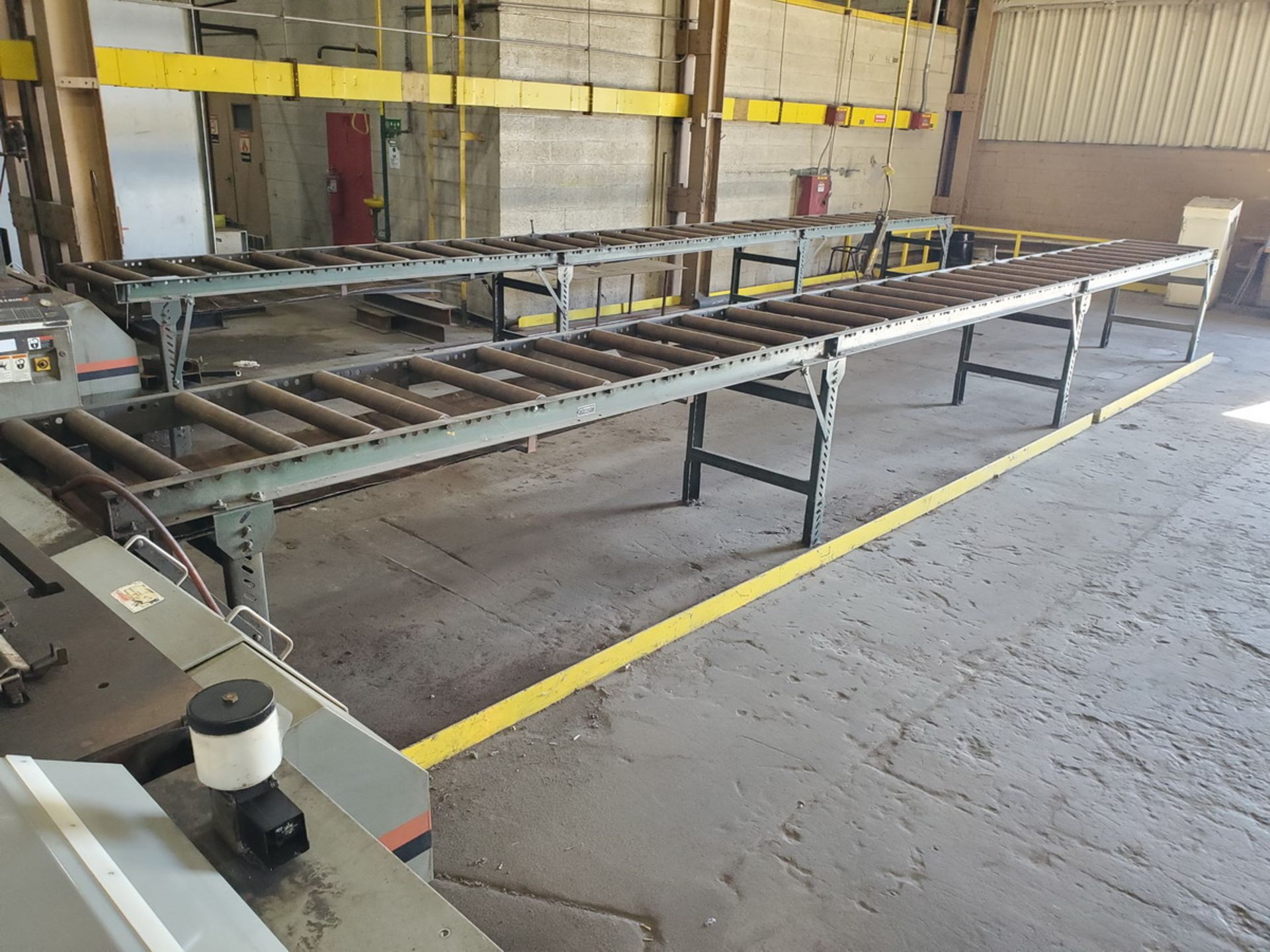 2012 Marvel 8-Mark-III 18" x 22" Vertical Tilting Band Saw 460V, 3PH; W/ (1) Roller Conveyor, 28'6"L - Image 9 of 18