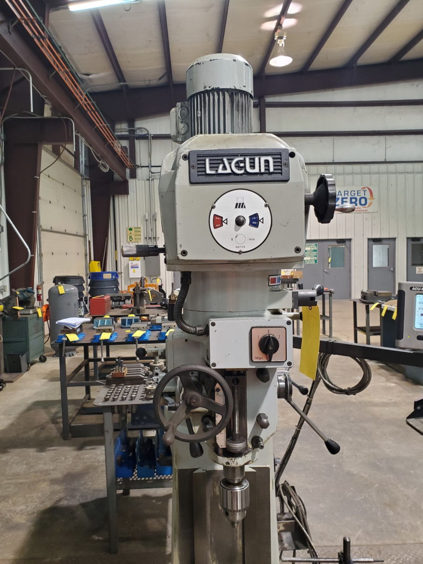 Lagun FTV 2 Turret Milling Machine W/ Acu-Rite Controller; 50" x 10" Slotted Table - Image 7 of 14