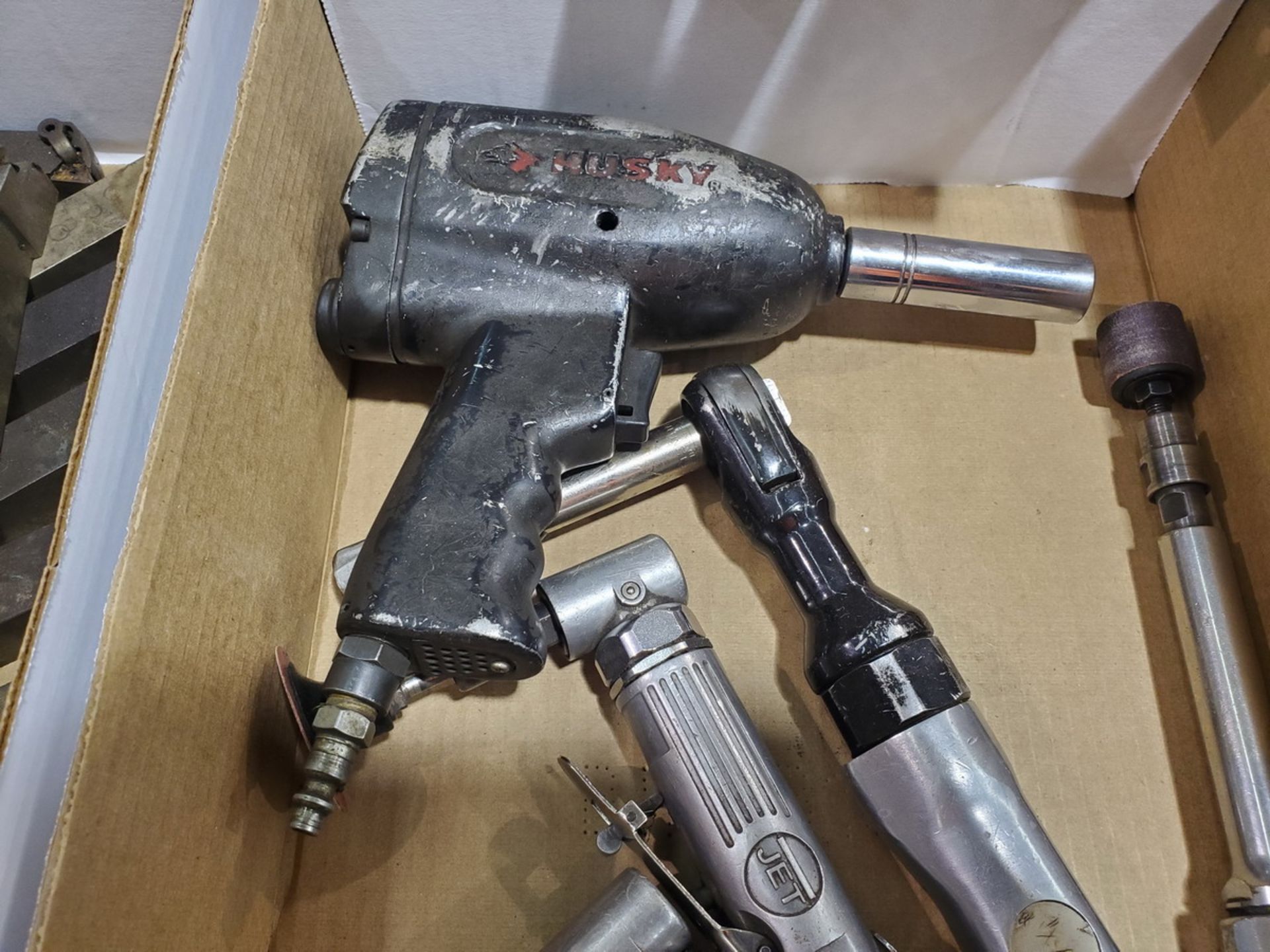 Husky 1/2" Impact Wrench W/ Assorted Die Grinders - Image 2 of 4