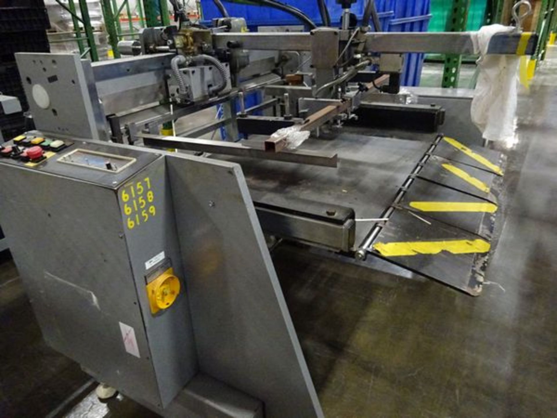 Rollem TRT42 pile fed perf - scorer, s/n TR192/31 w/ Autofeeds mobile vacuum stream feeder, s/n - Image 7 of 7