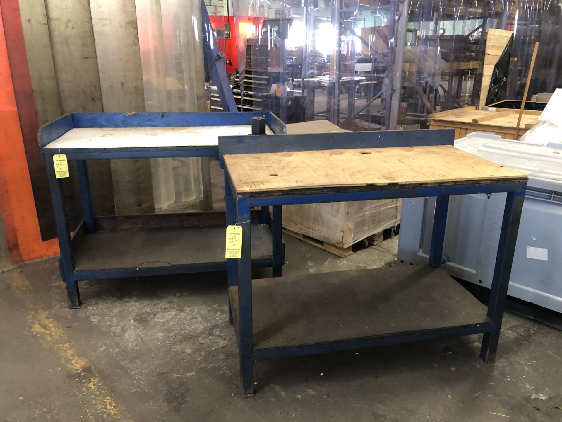 Lot (2) Benches 4’