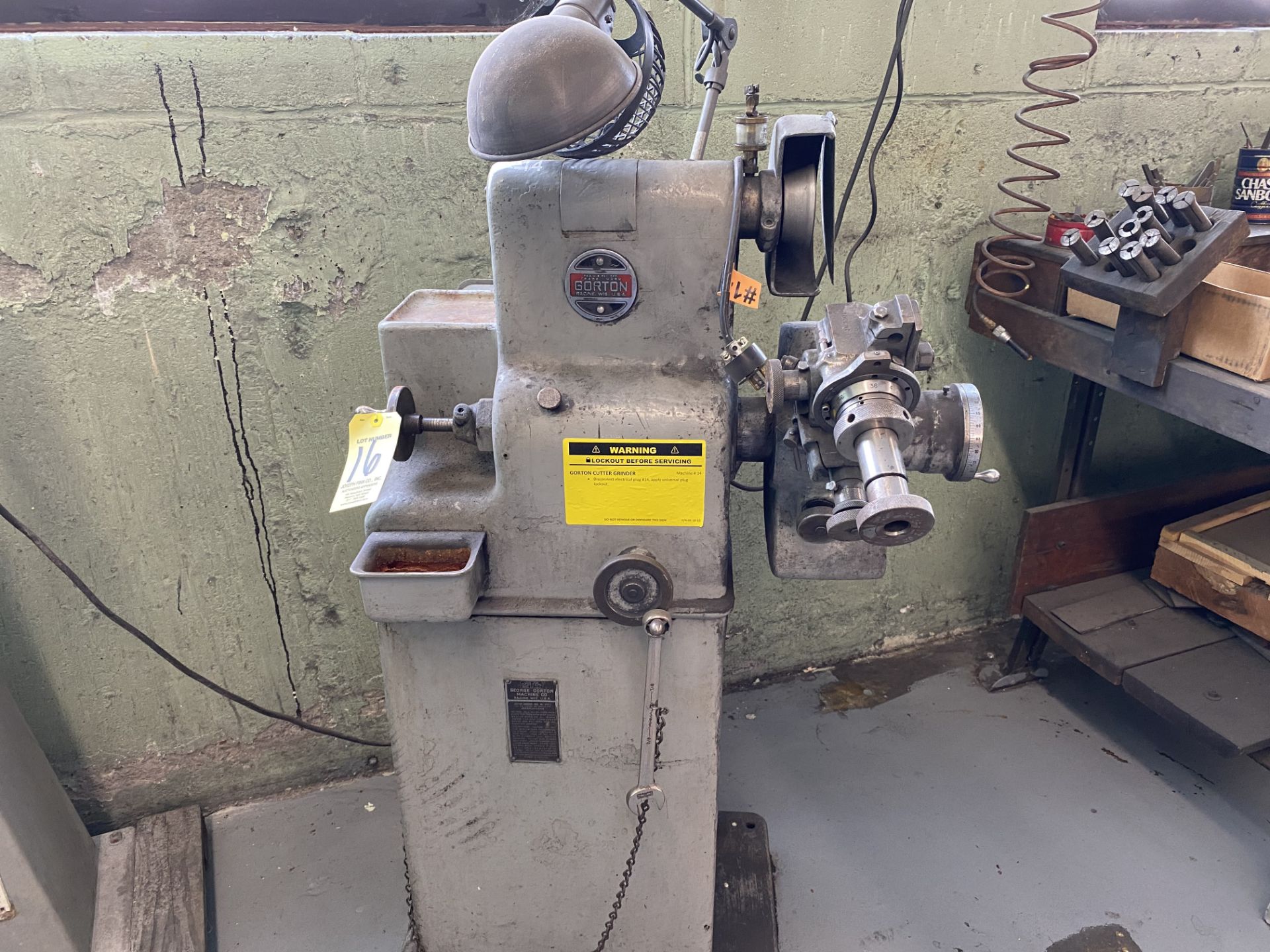 Gorton #375-4 Tool Cutter/Grinder (RIG PRICE $5.00) - Image 2 of 4