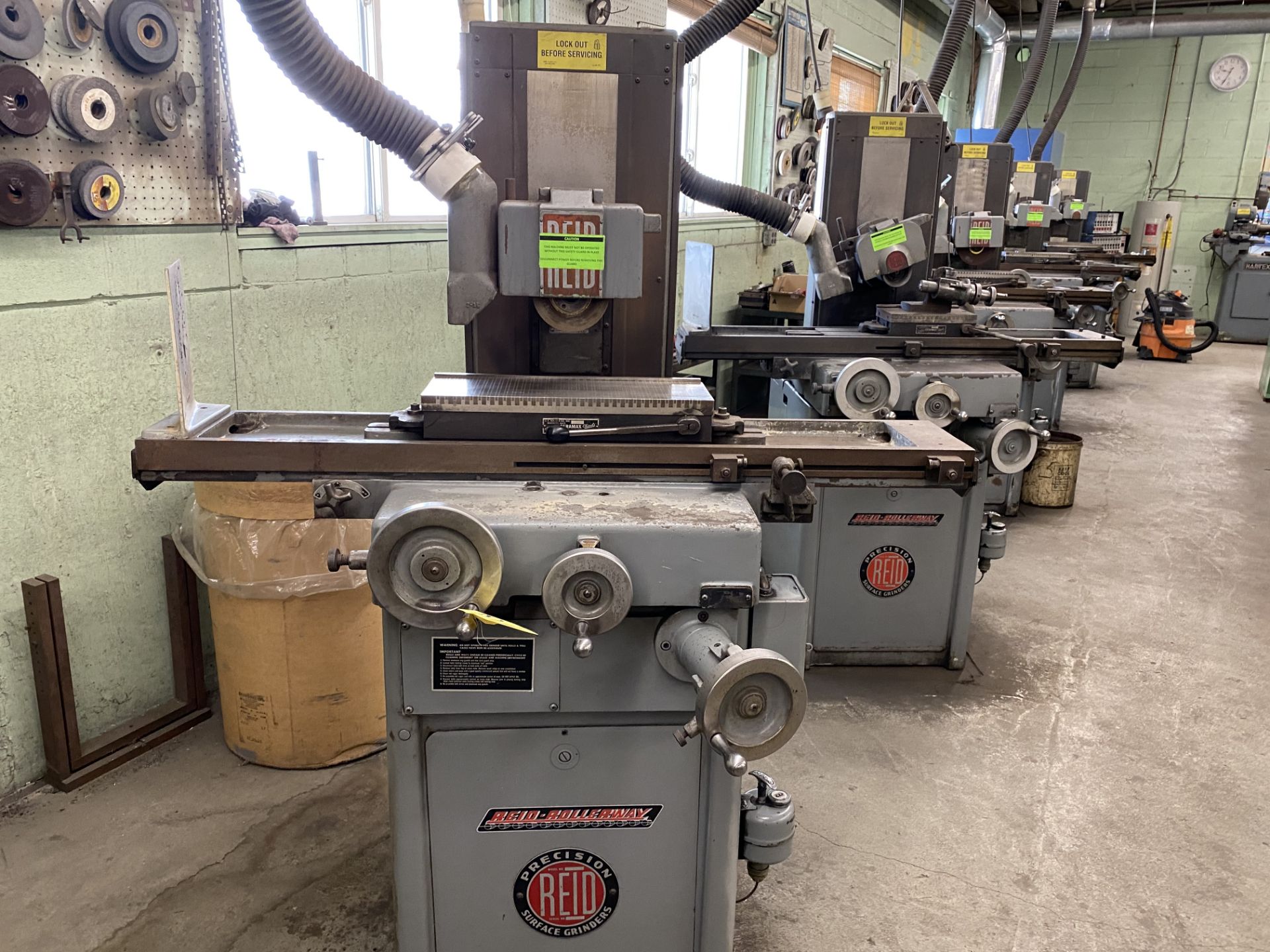 Reid Roll Away, 618-HR, 6" x 18" Surface Grinder, s/n 17428, 6" x 18" Mag Chuck (RIG PRICE $300.00) - Image 3 of 4