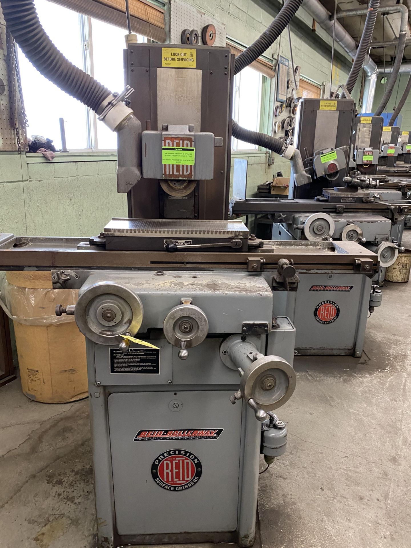 Reid Roll Away, 618-HR, 6" x 18" Surface Grinder, s/n 17428, 6" x 18" Mag Chuck (RIG PRICE $300.00) - Image 2 of 4