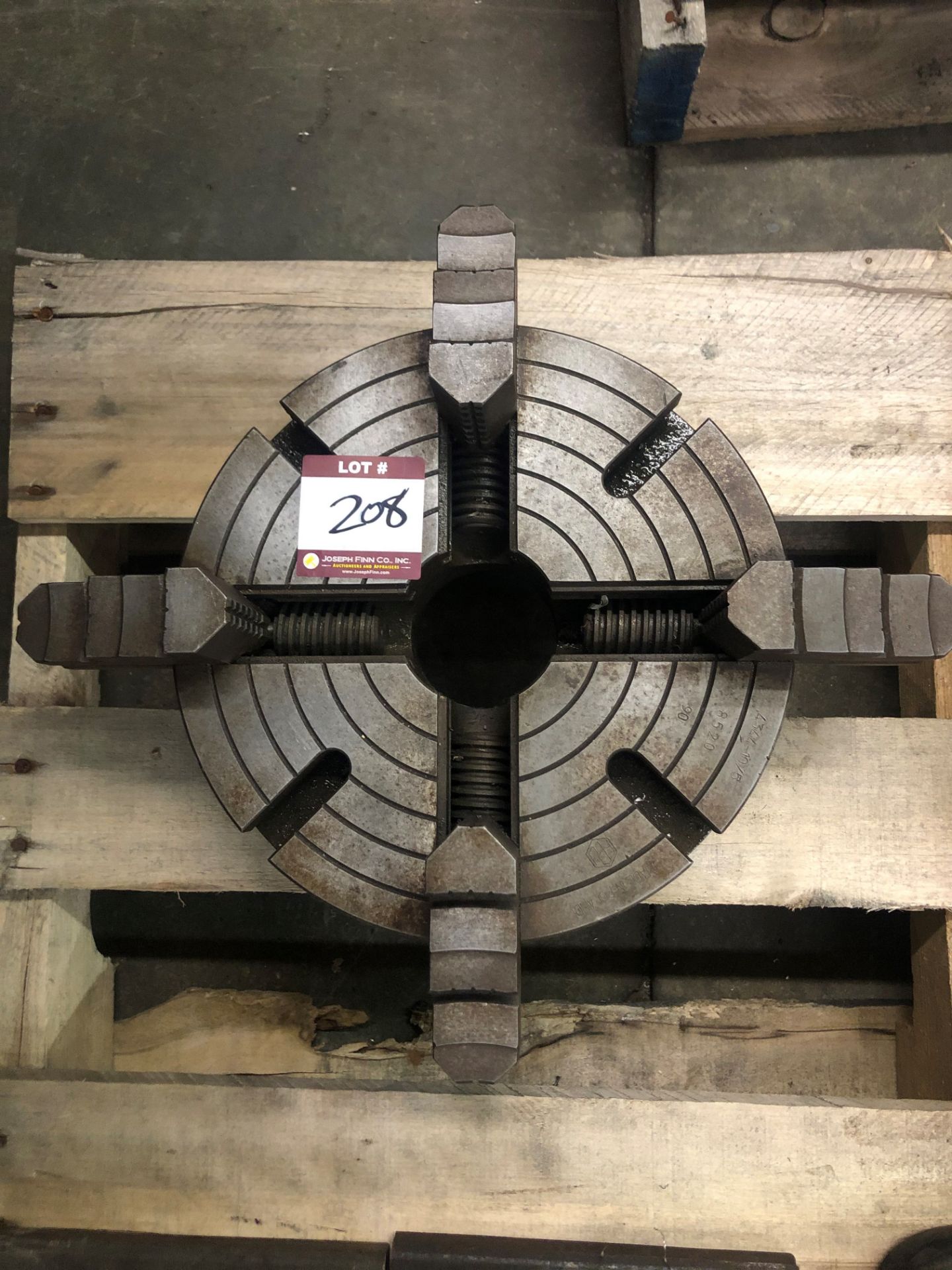 (1) 10" 4-Jaw Independent Chuck