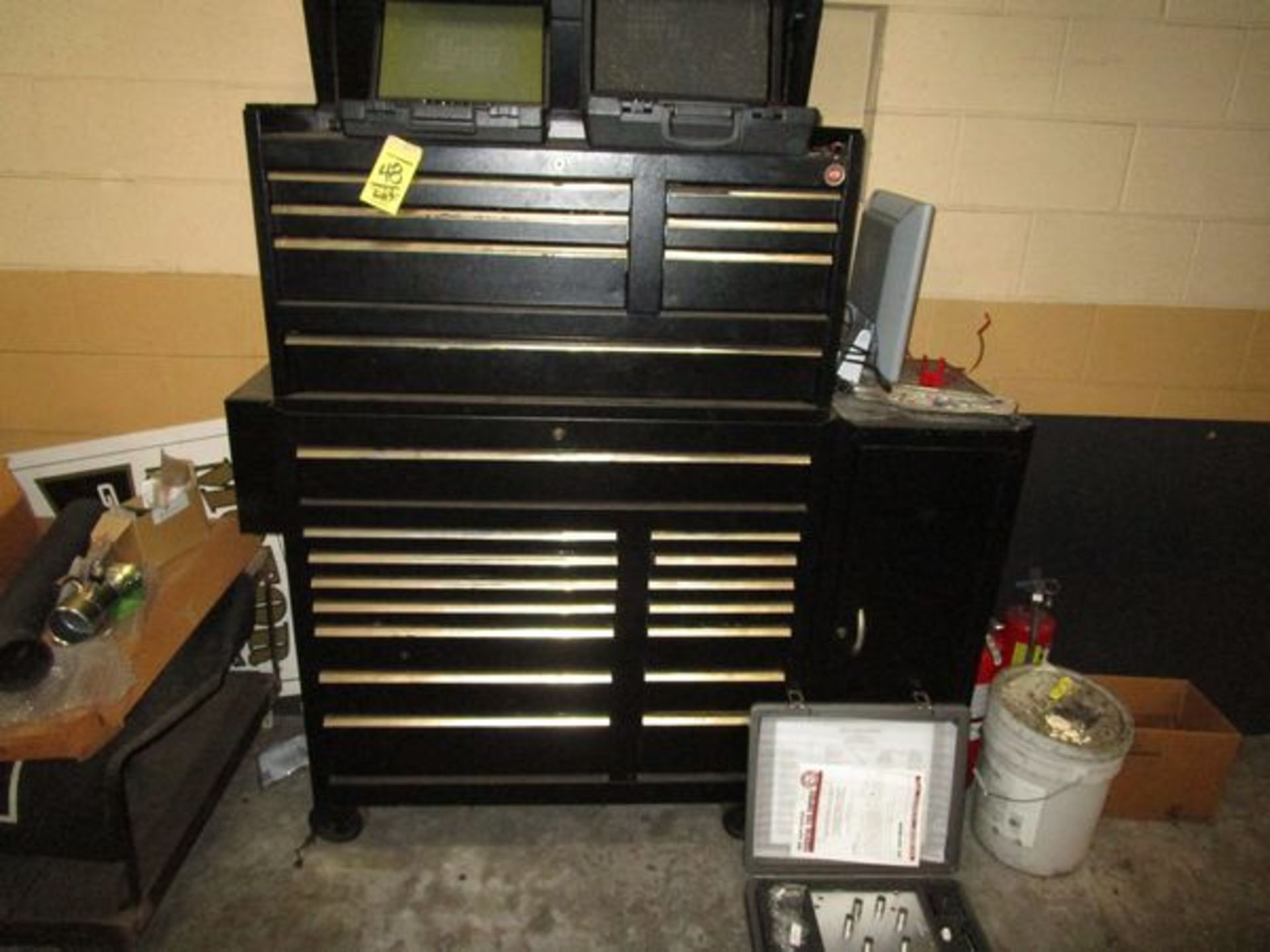 LOT 22-Drawer Portable Tool Cabinet w/ Allison Transmission Series 1000, 2000, 3000, 4000 Tooling