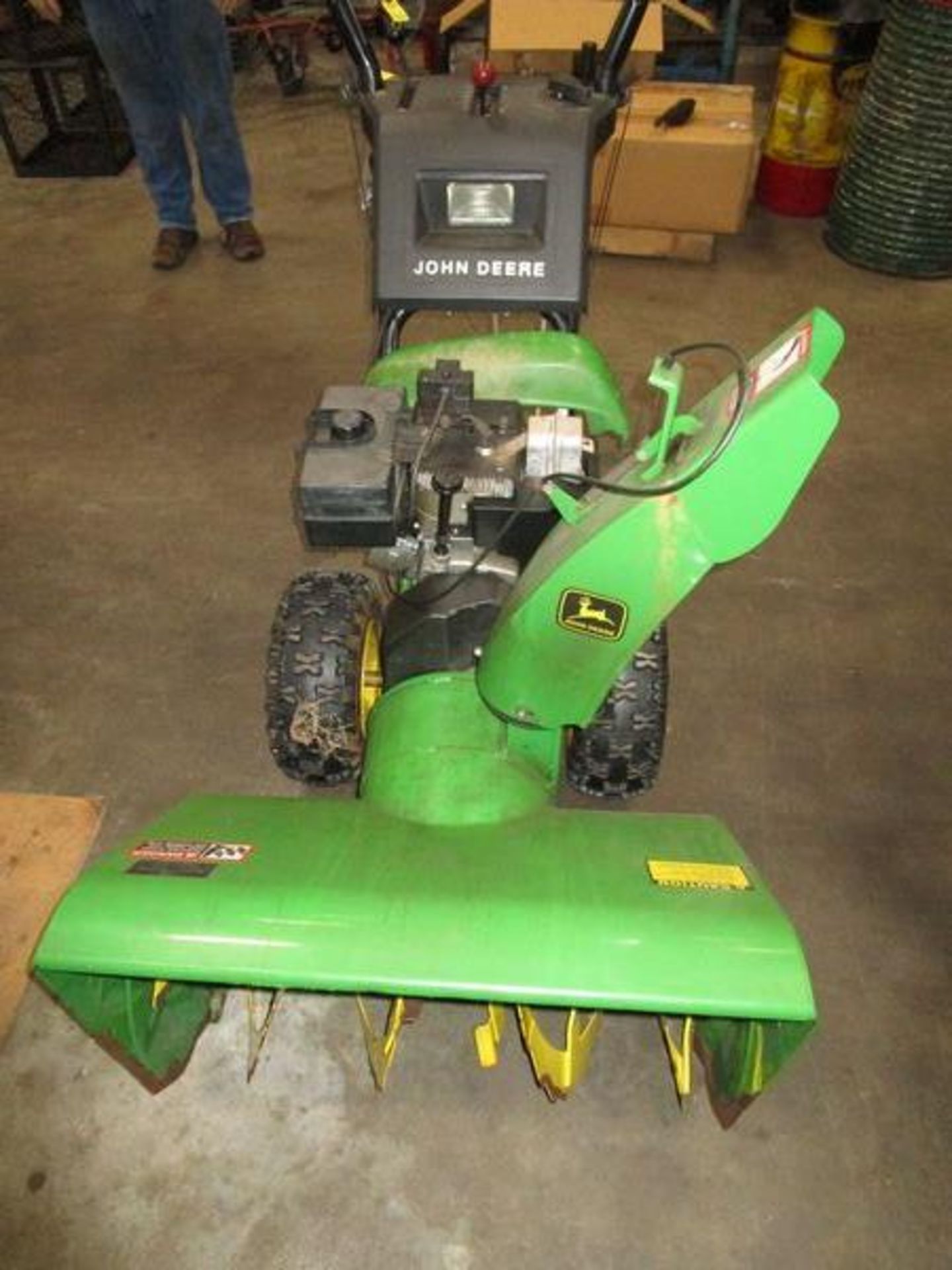 (1) John Deere TRS32 Snow Blower