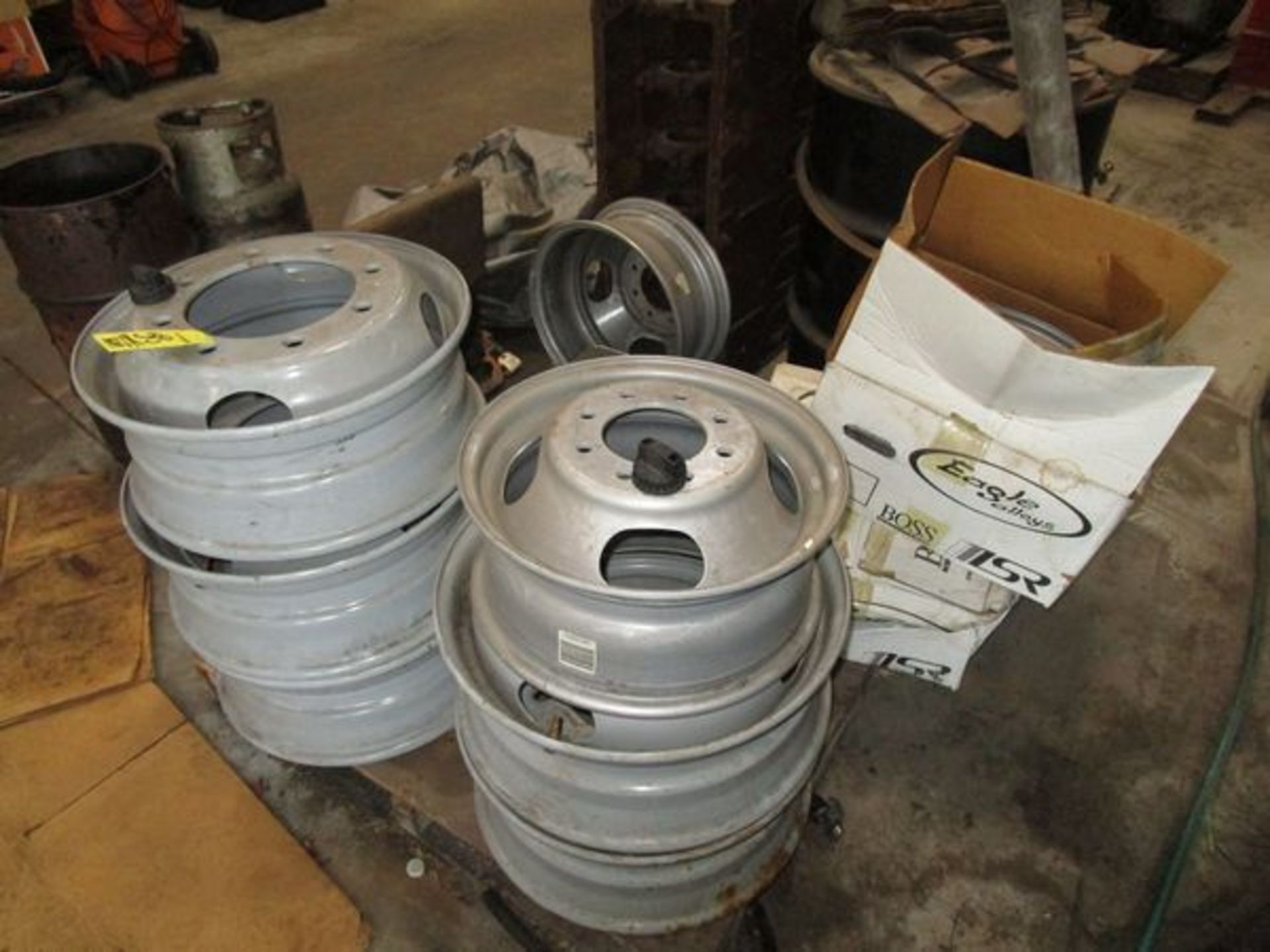 LOT (9) Assorted GMC Rims, C7500, 5500