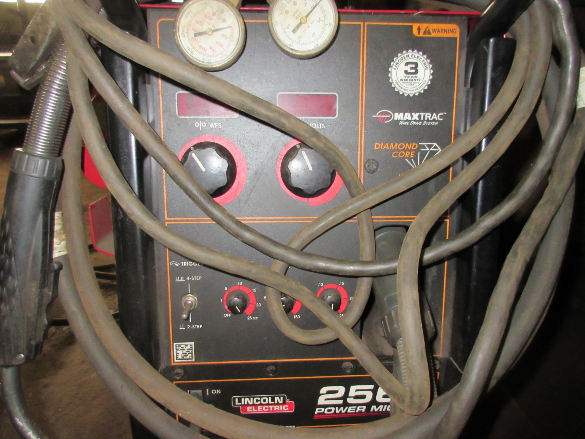 (1) Lincoln Power Mig 256 Welder, S/N M3130607185 - Image 2 of 3