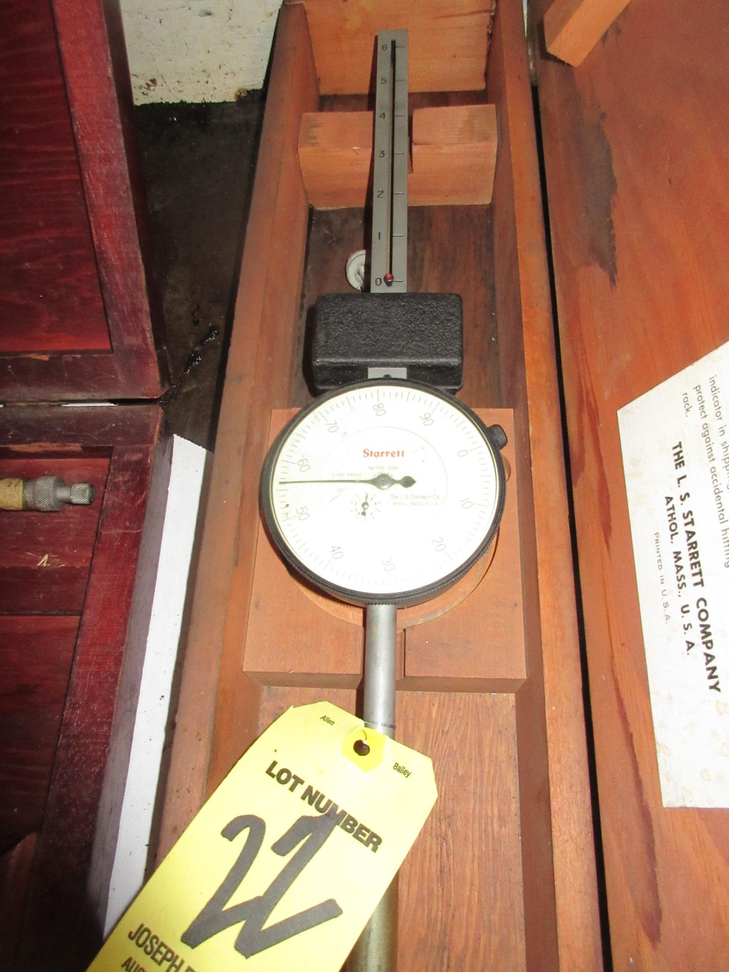 (1) Starrett Depth Gage - Image 2 of 2