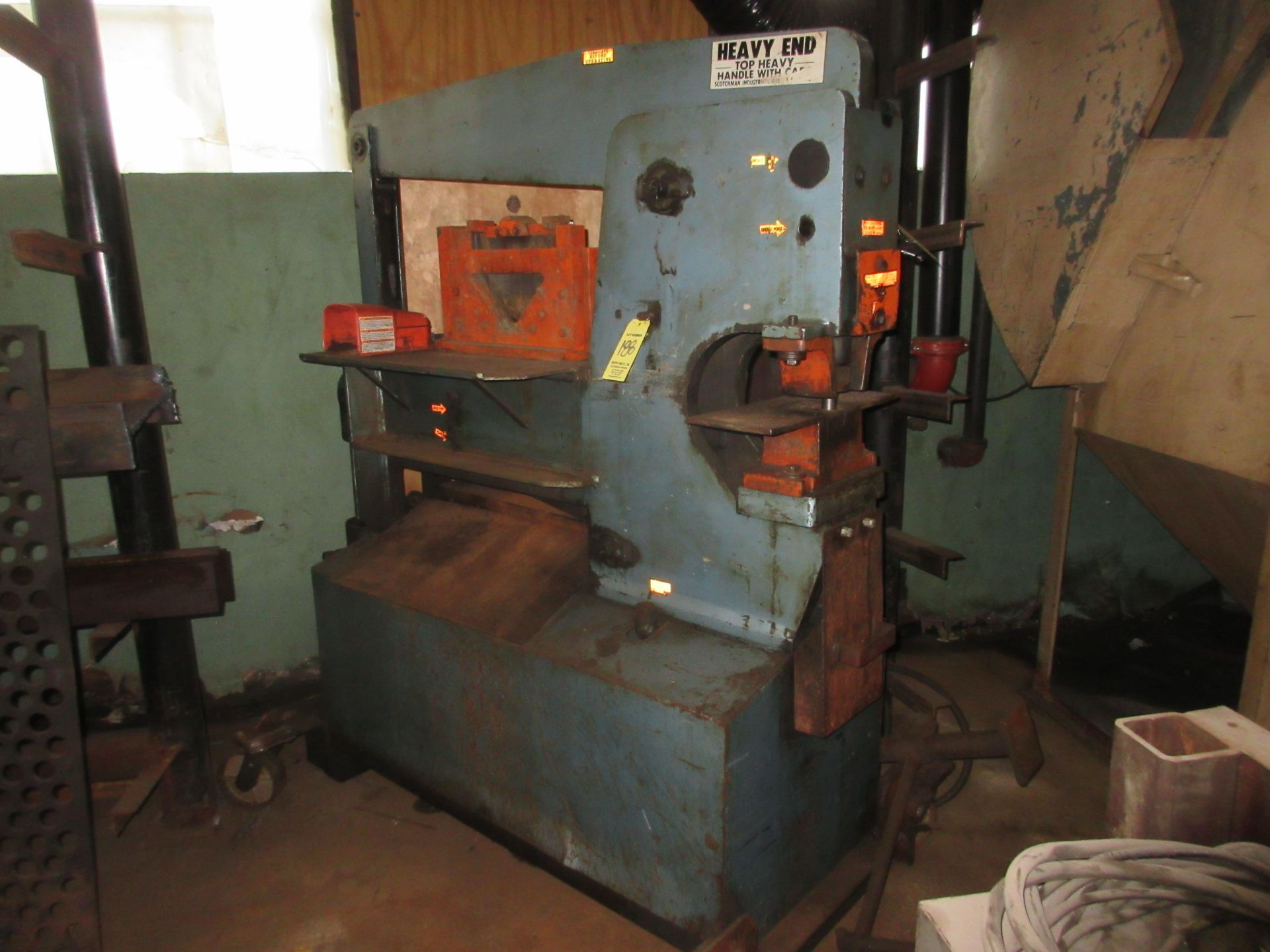 (1) Scotchman 6509 Ironworker S/N 3310M988, 65 Ton With Angle Shear