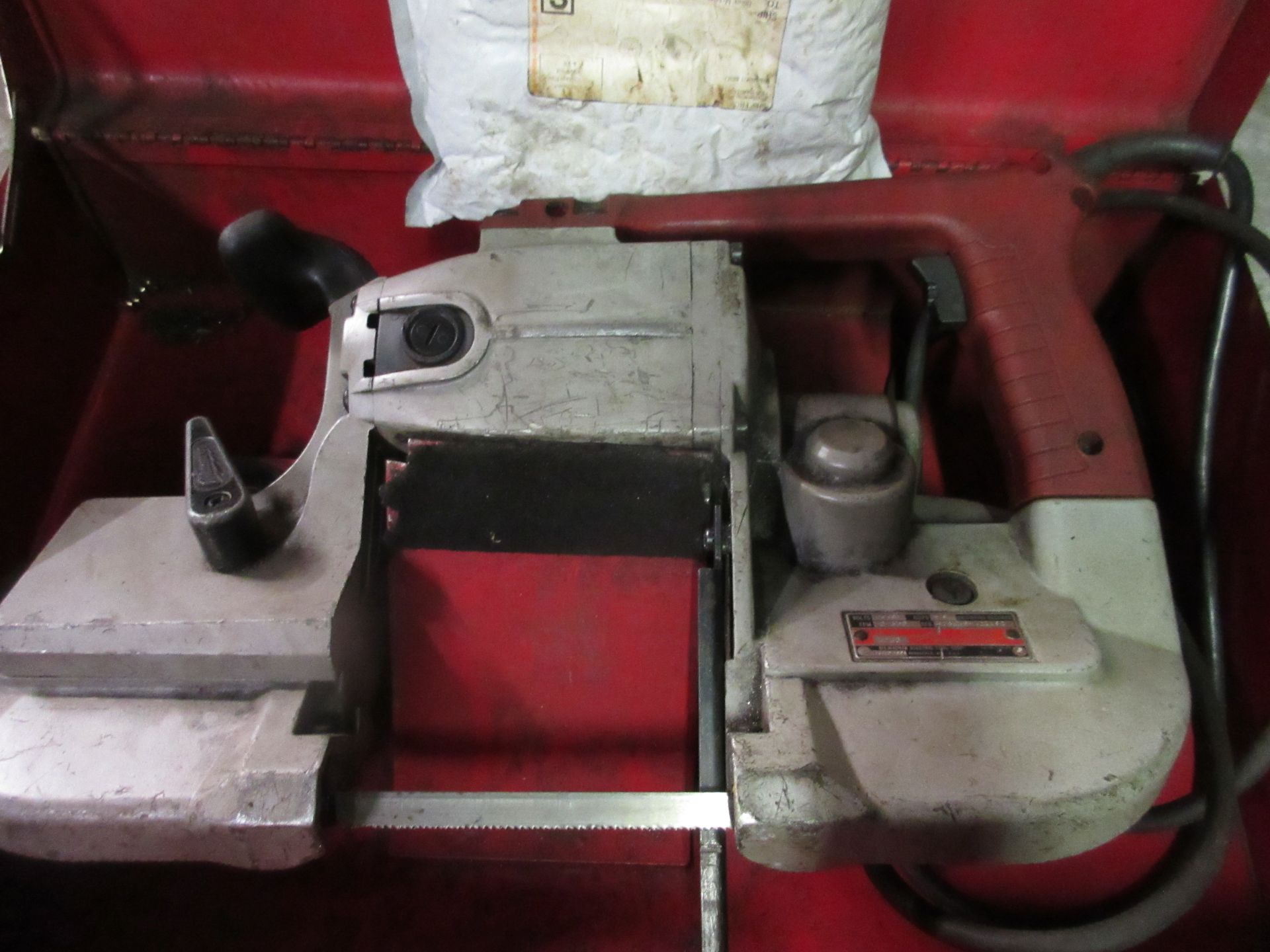 (1) Milwaukee H.D. Deep Cut, Port. Band Saw, Cat #6230, In Case