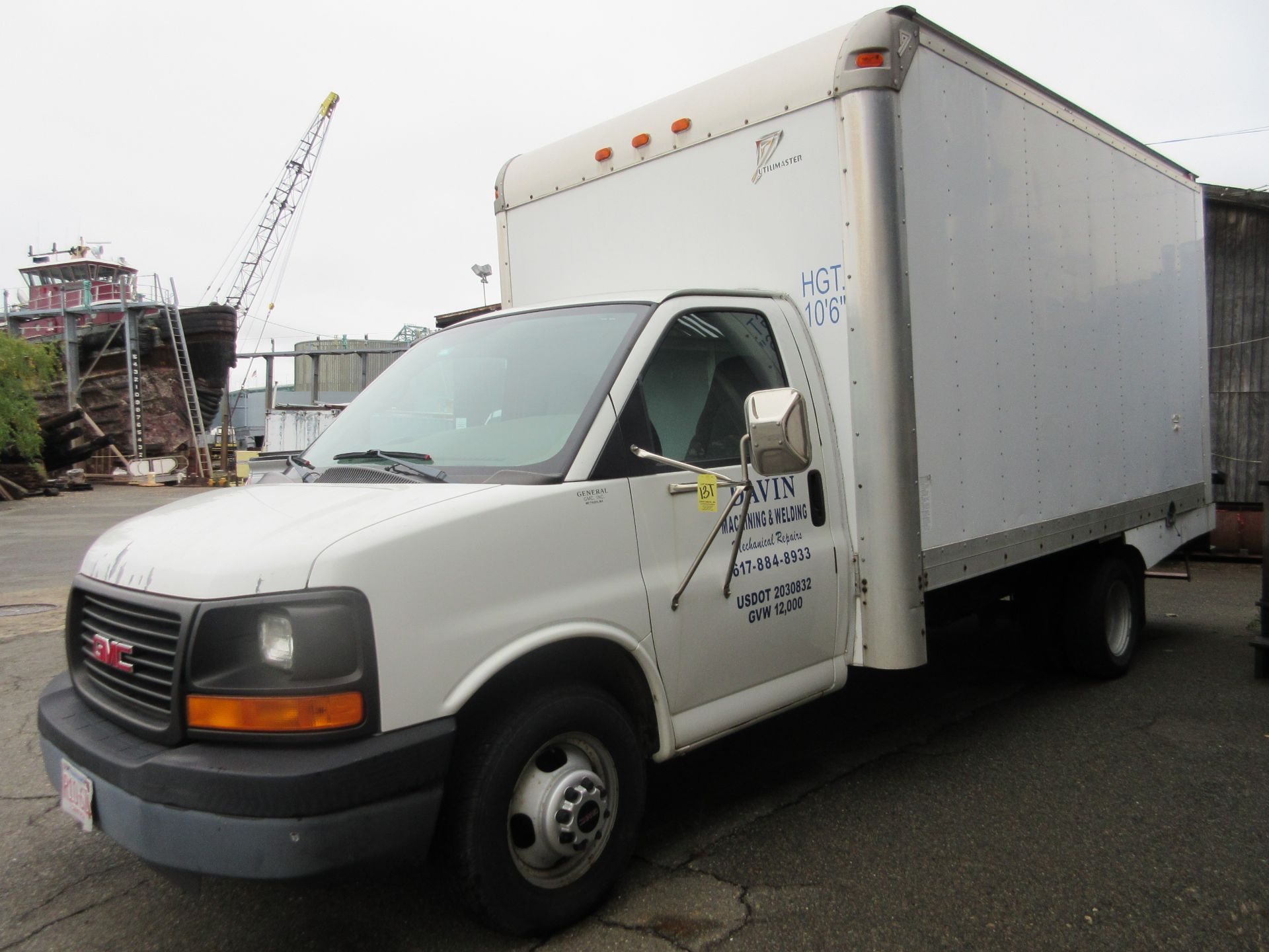 Bulk Bid Includes (1) Line Boring Truck Including 2004 GMC Savana 3500 Box Truck 2WD 8 Cylinders U