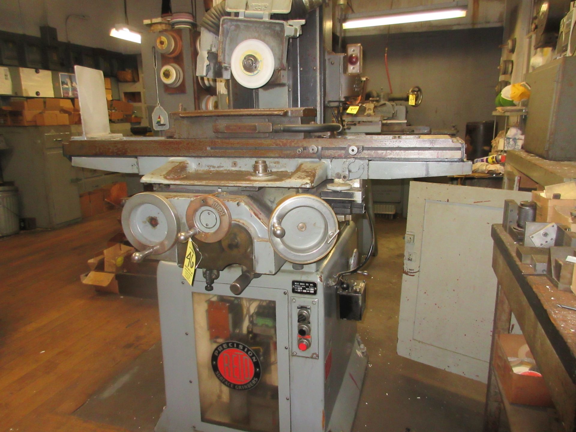 (1) Reid 618 P Precision Surface Grinder, 18" Mag Chuck - Image 3 of 3