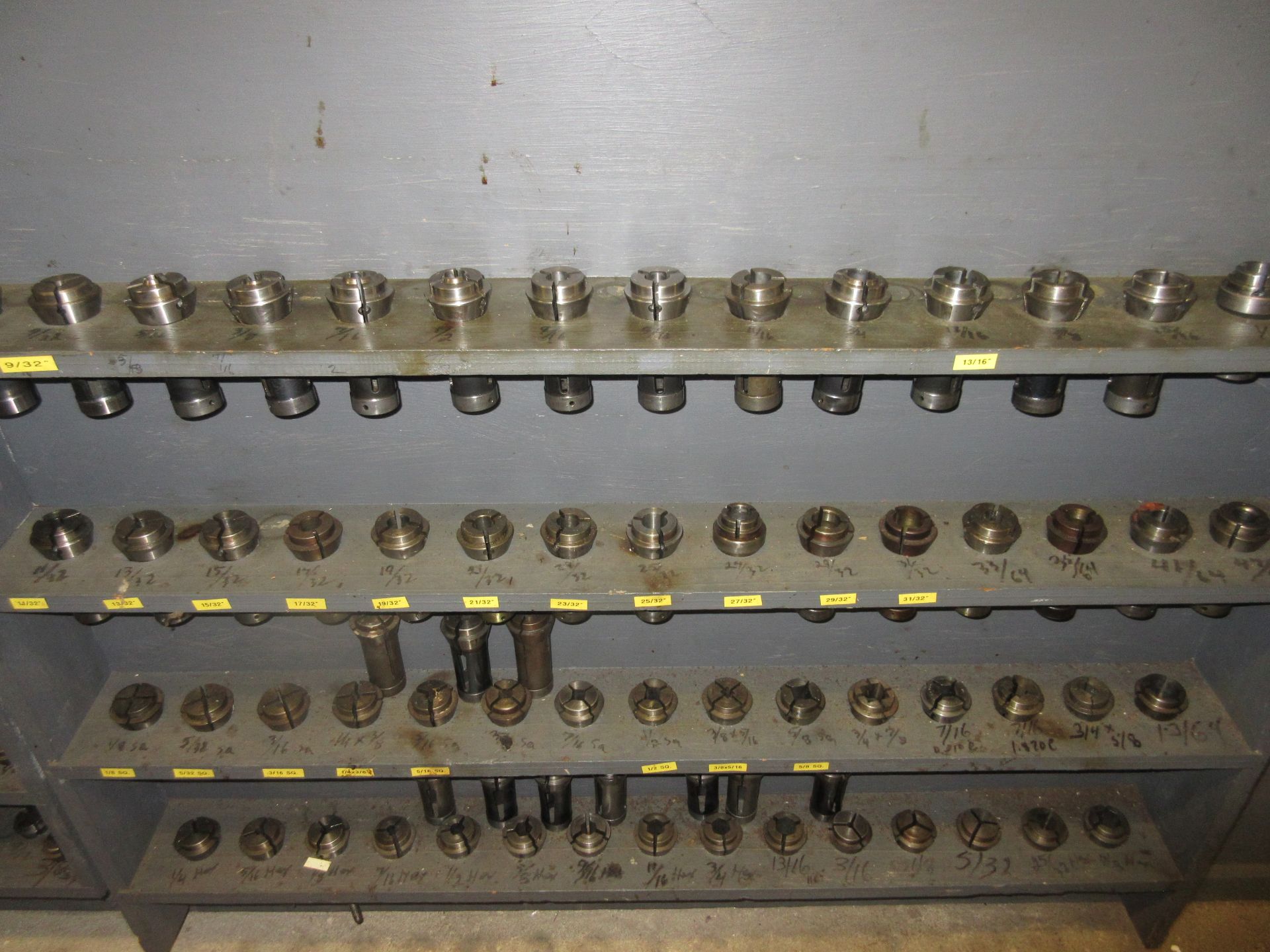 LOT Asst. Collets, Bushings, Drills, Chucks, Cutters, Tool Holders, Machine Parts, Knurling Tools in - Image 17 of 17
