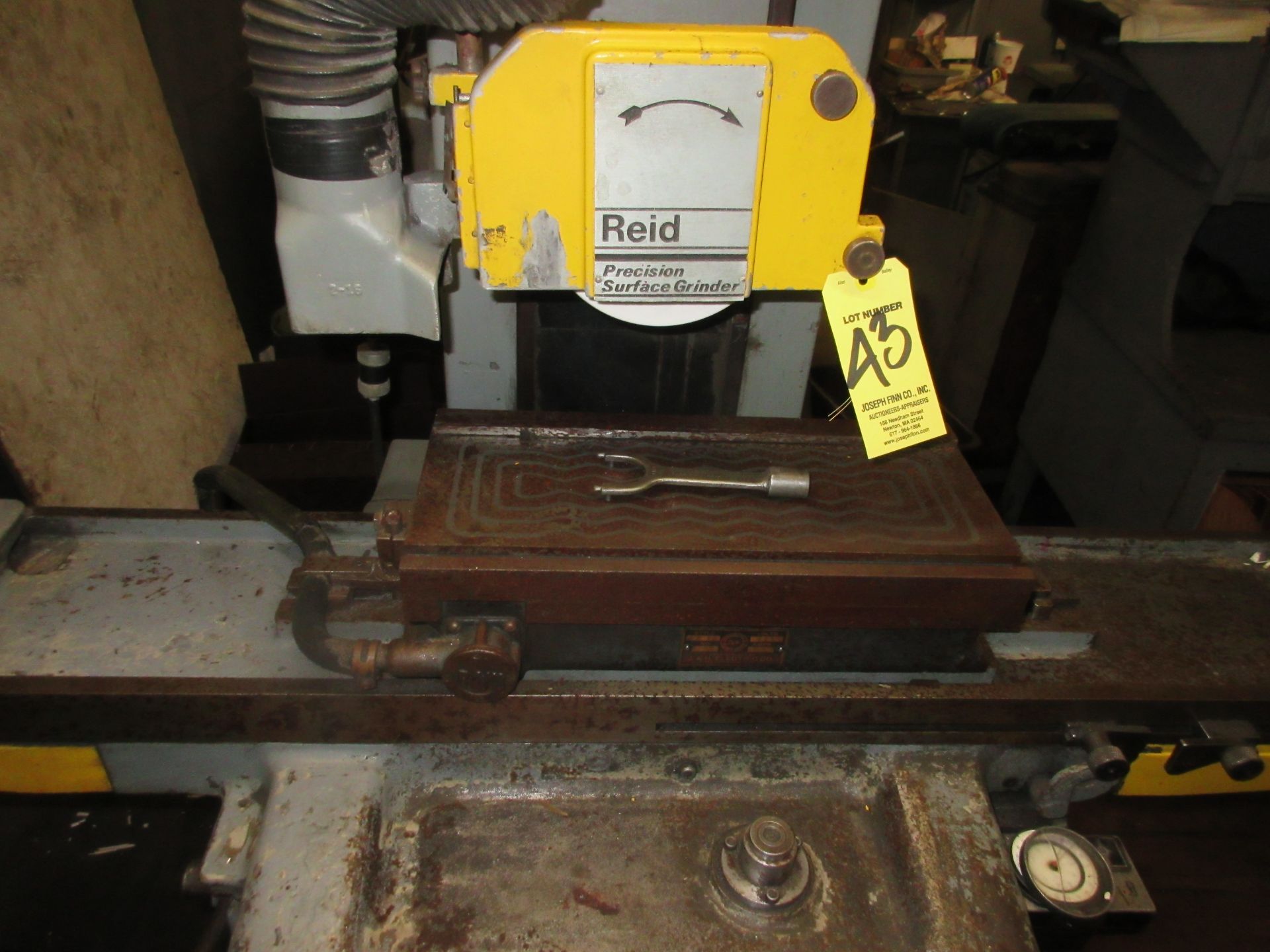 (1) Reid 618 PT Precision Surface Grinder, 16" Mag Chuck, Spare Grinding Wheels - Image 3 of 4